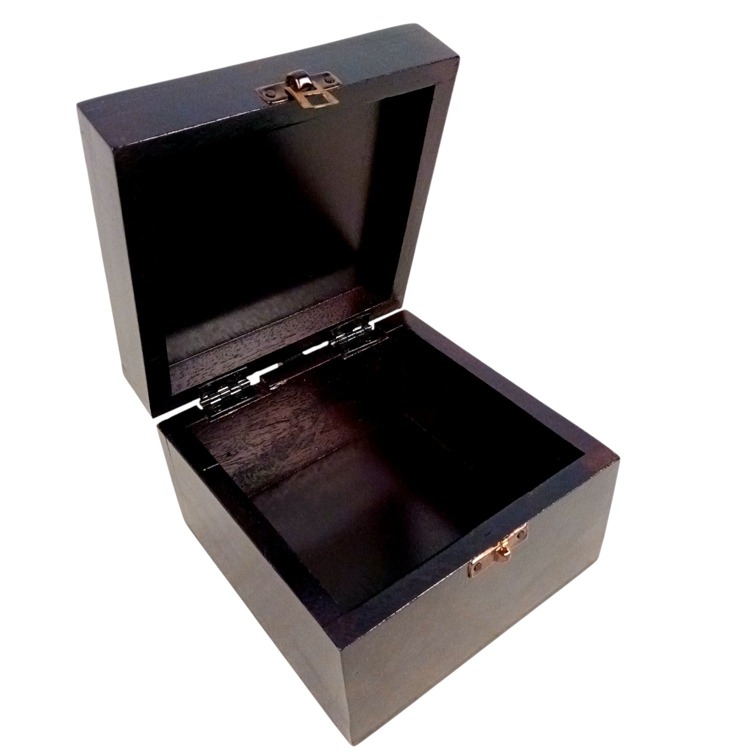 Wooden Jewellery Box | Handcrafted Storage Box | Antique Jewelry Organizer | Trinket Box for Rings, Earrings, Necklaces | Multipurpose Box | Home Decor & Gift Item - 6 Inch - Apkamart