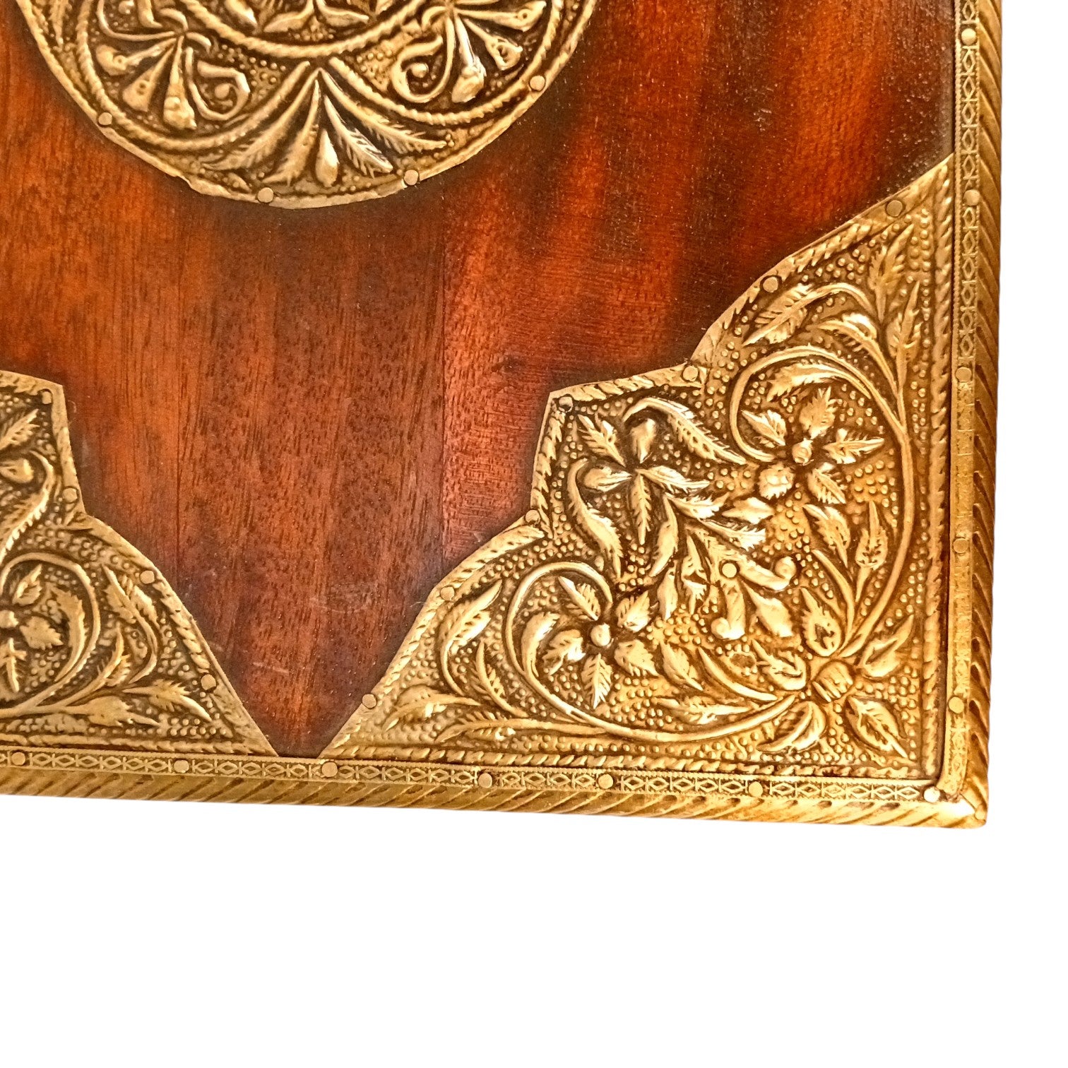 Handcrafted Small Trunk Storage Boxes | Multipurpose Organizer for Jewellery, Make-up Accessories & Home Decor Combo of Wooden Jewelry Boxes – 12 Inch (Set Of 2) - Apkamart