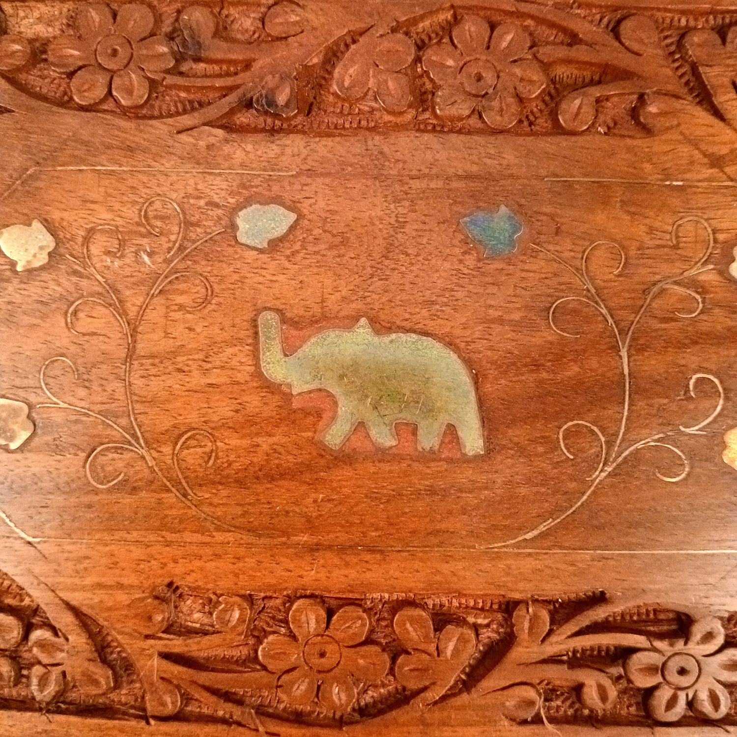 Wooden Jewelry Box | Jewelry Box Antique with Lock | Organizer for Ring, Necklace & Earrings - For Home Decor , Wedding & Anniversary Gift - 8 Inch - Apkamart