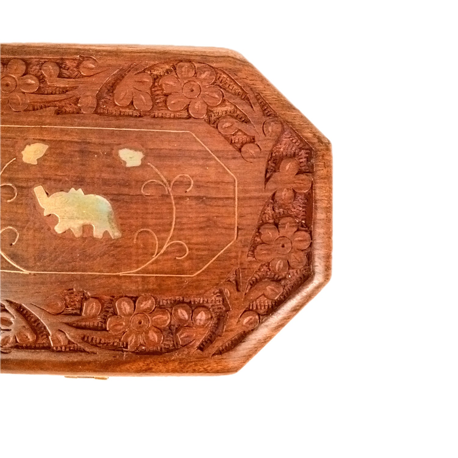 Wooden Jewelry Box | Jewelry Box Antique with Lock | Organizer for Ring, Necklace & Earrings - For Home Decor , Wedding & Anniversary Gift - 8 Inch (Set Of 3) - Apkamart