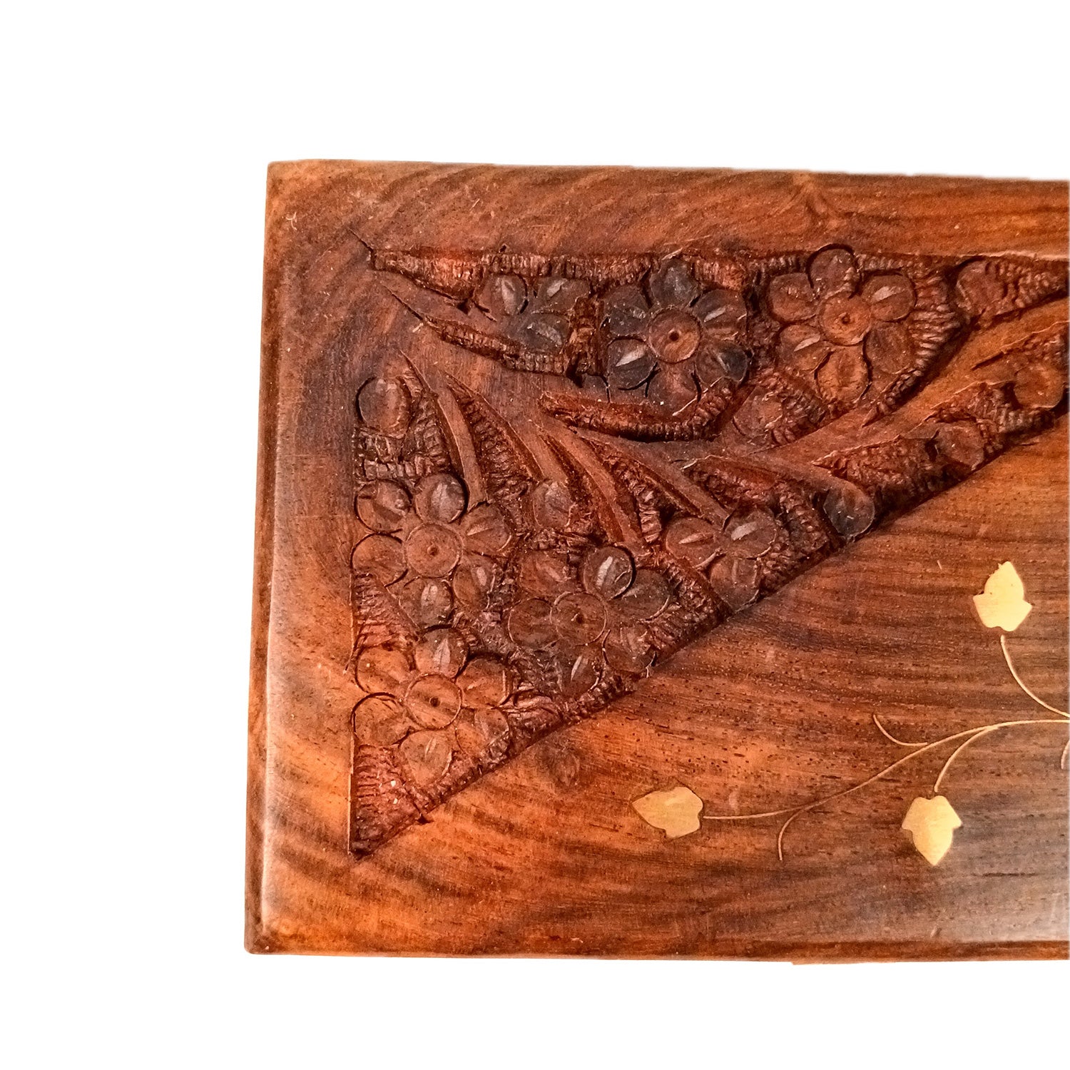 Jewellery Box | Multi-Purpose Storage Box | Wooden Jewelry Box with Lock - For Dressing Table, Home & Table Decor, Organization & Gifts - 6 Inch - Apkamart