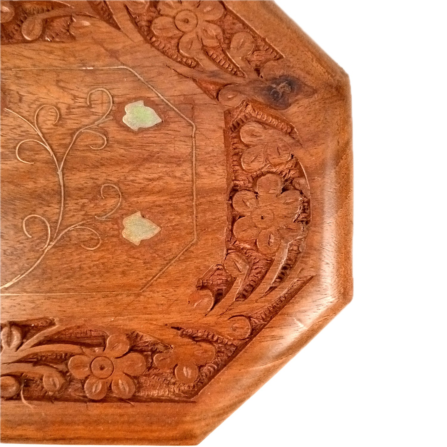 Wooden Jewelry Box | Jewelry Box Antique with Lock | Organizer for Ring, Necklace & Earrings - For Home Decor , Wedding & Anniversary Gift - 8 Inch - Apkamart