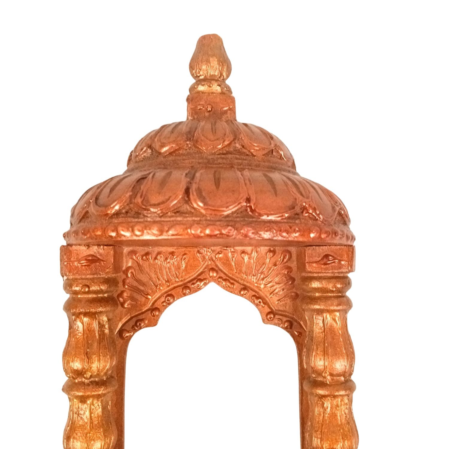 Wooden Jharokha Frame | Rajasthani Wall Decor - 14 inch-Apkamart