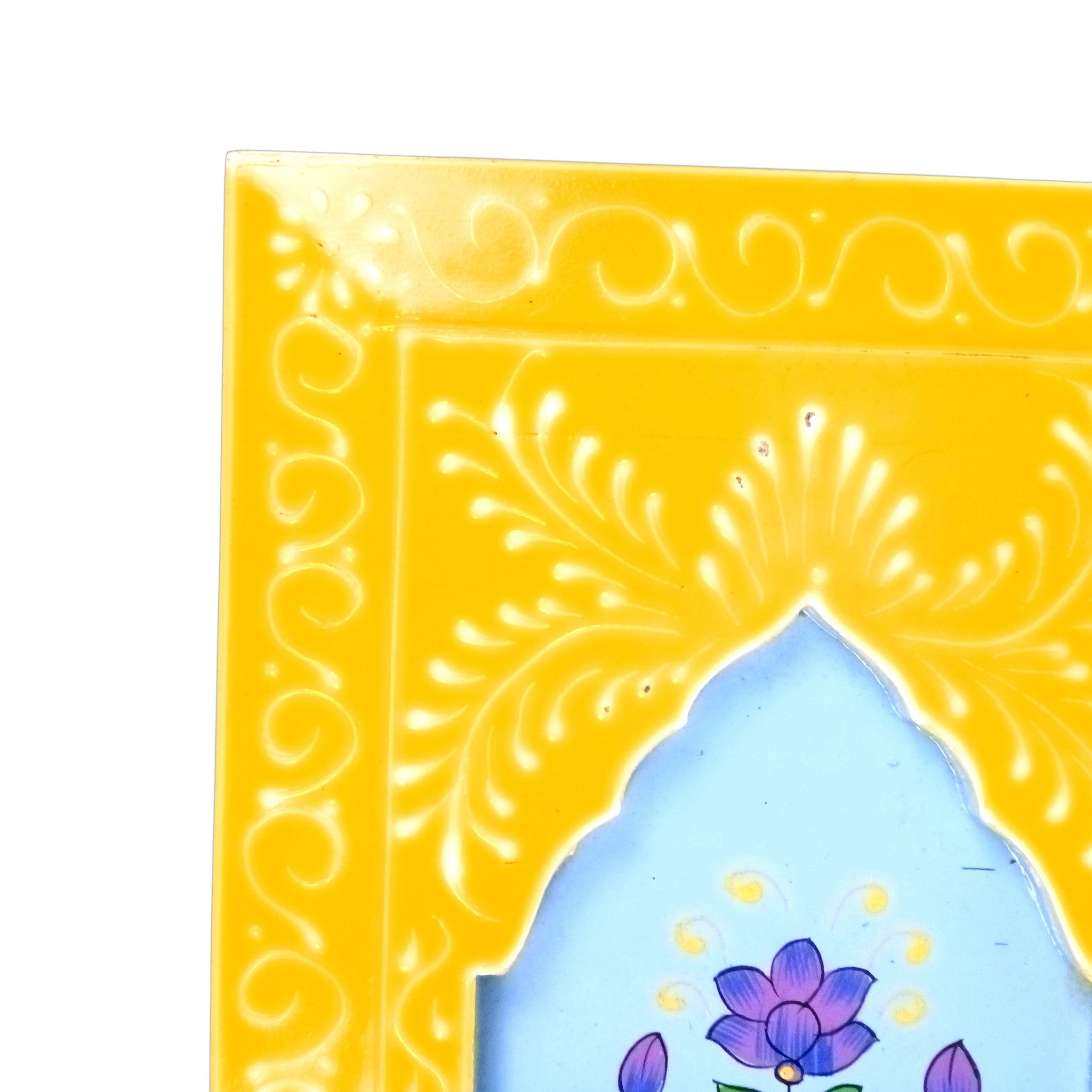 Handcrafted Wooden Painting Frame | Decorative Wall Hanging Photo Frame for Home & Living Room Décor | Wooden Art Frame | Traditional Wall Art - 15 Inch (pack Of 2) - Apkamart