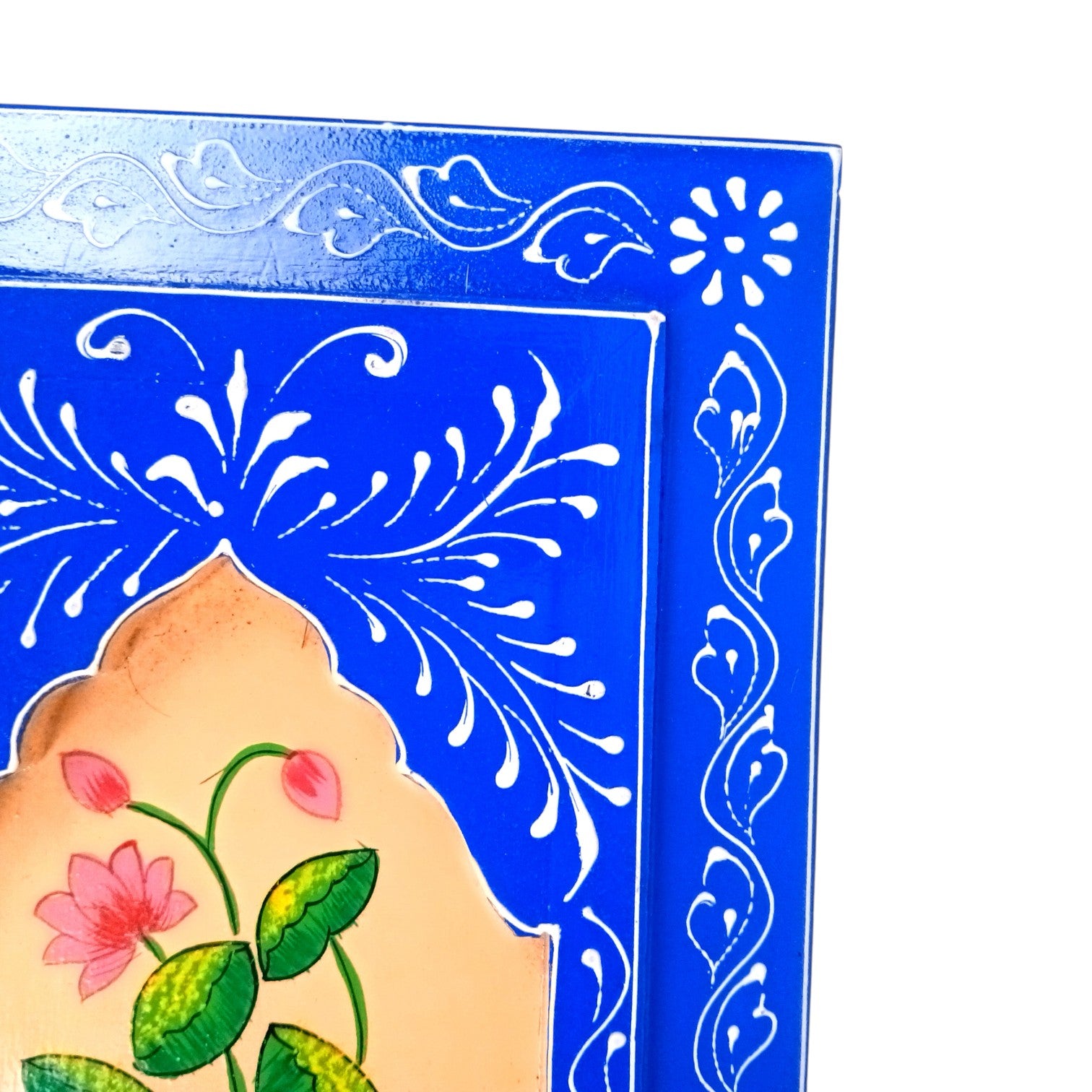 Handcrafted Wooden Painting Frame | Decorative Wall Hanging Photo Frame for Home & Living Room Décor | Wooden Jharokha Frame | Traditional Wall Art - 15 Inch (pack Of 3)