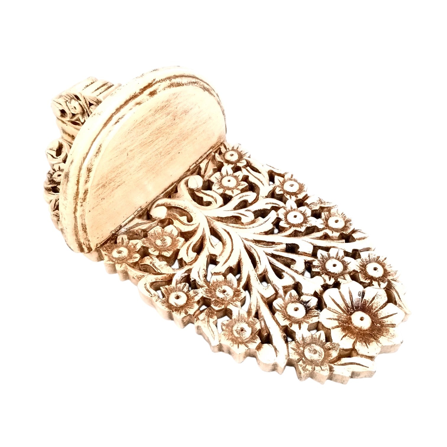 Wooden Jharokha for Mirror & Photo Frame |Home Decor | Traditional Rajasthani Wall Hanging | Ethnic Wooden Frame for Home Decor & Wall Decoration - 18 Inch - Apkamart