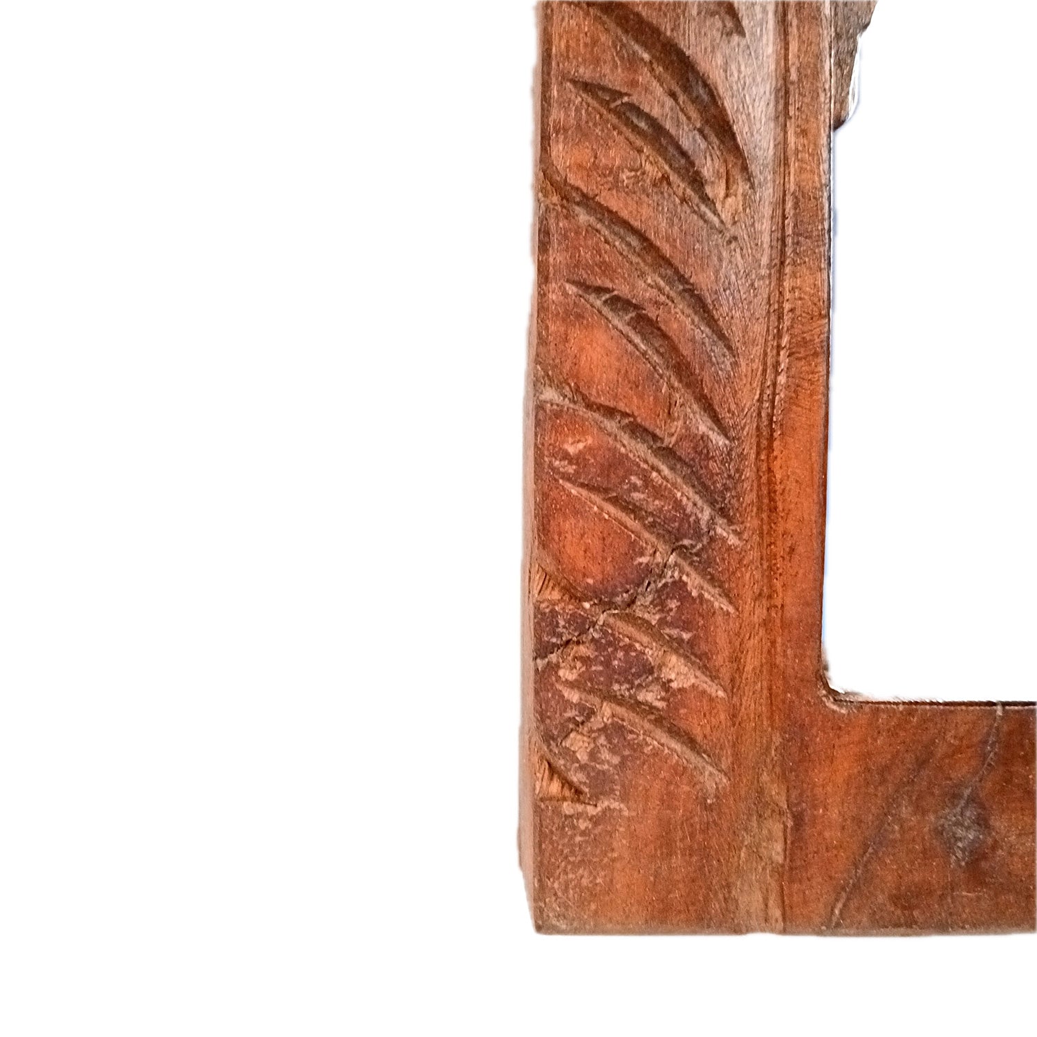 Wooden Mirror Frame | Traditional Indian Jharokha | Rustic Wall Mirror With Antique Finish - For Wall Decor, Entrance, Living Room, Home & Office Decor, & Gifts - 7 Inch - Apkamart #Style_Pack Of 1