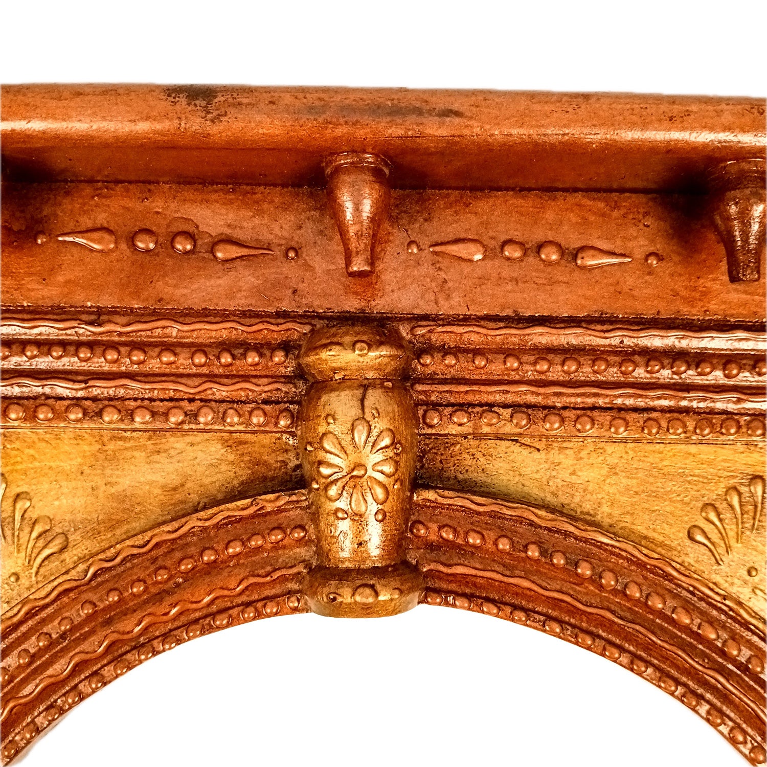 Jharokha Wall Hanging | Wooden Jharokha Frame Hangings - For Home, Wall Decor, Living room, Entrance Decoration & Gifts - 17 Inch (Wood, Brown) - Apkamart #Colour_Brown