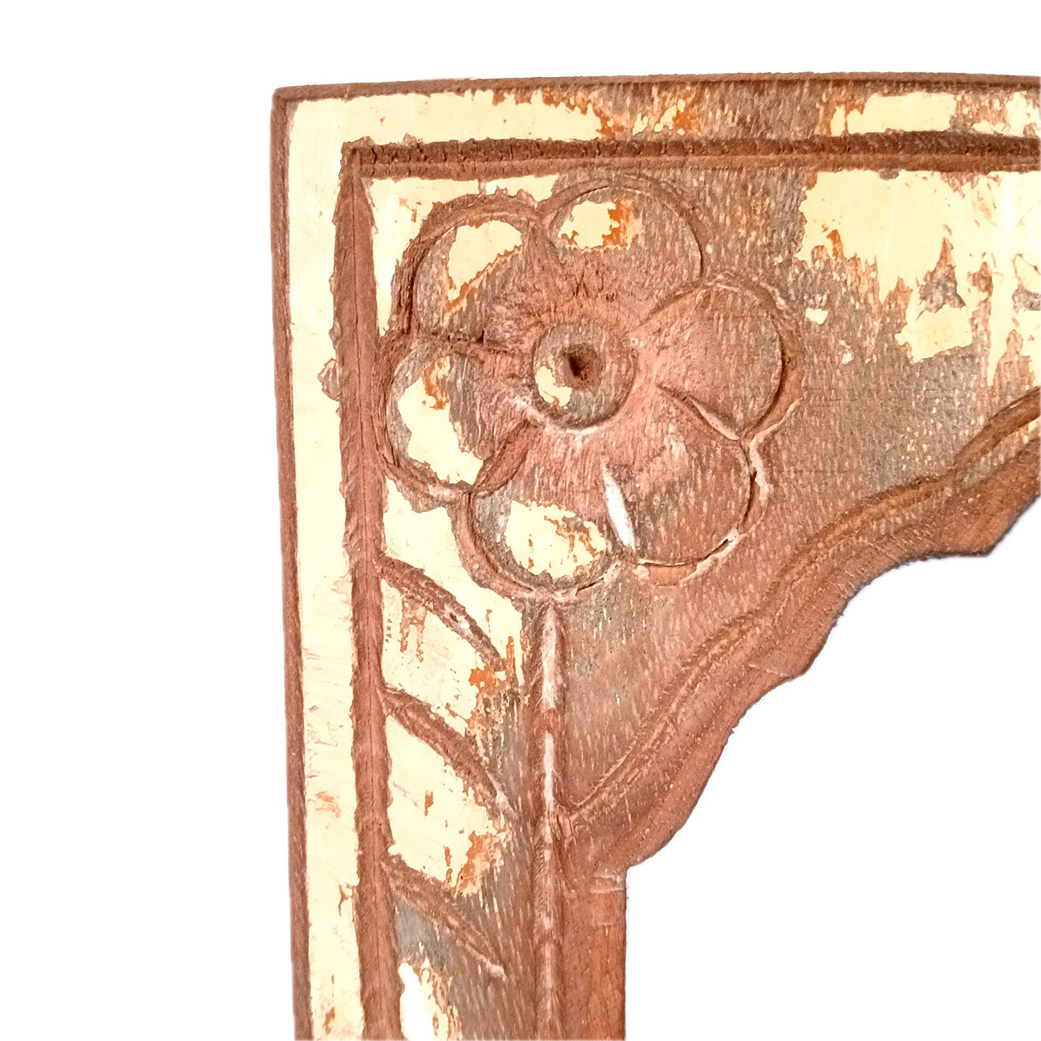 Wooden Jharokha Frame With Replaceable Mirror | Antique Finish Rustic Jharokha Carved in Solid Wood - For Wall Decor, Entrance, Living Room, Home Decor & Gifts - 7 Inch - Apkamart #Style_Design 4