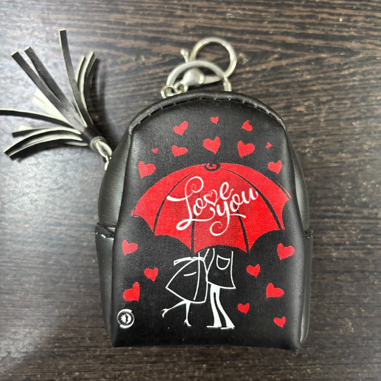 Mini Bag Keychain Zipper Pouch for Lipstick Coins Travel | Cute Mini Bag for Girls | Portable Small Coin Pouch Key Chain Wallet Holder for Daily Use - (Pack Of 1) - Apkamart