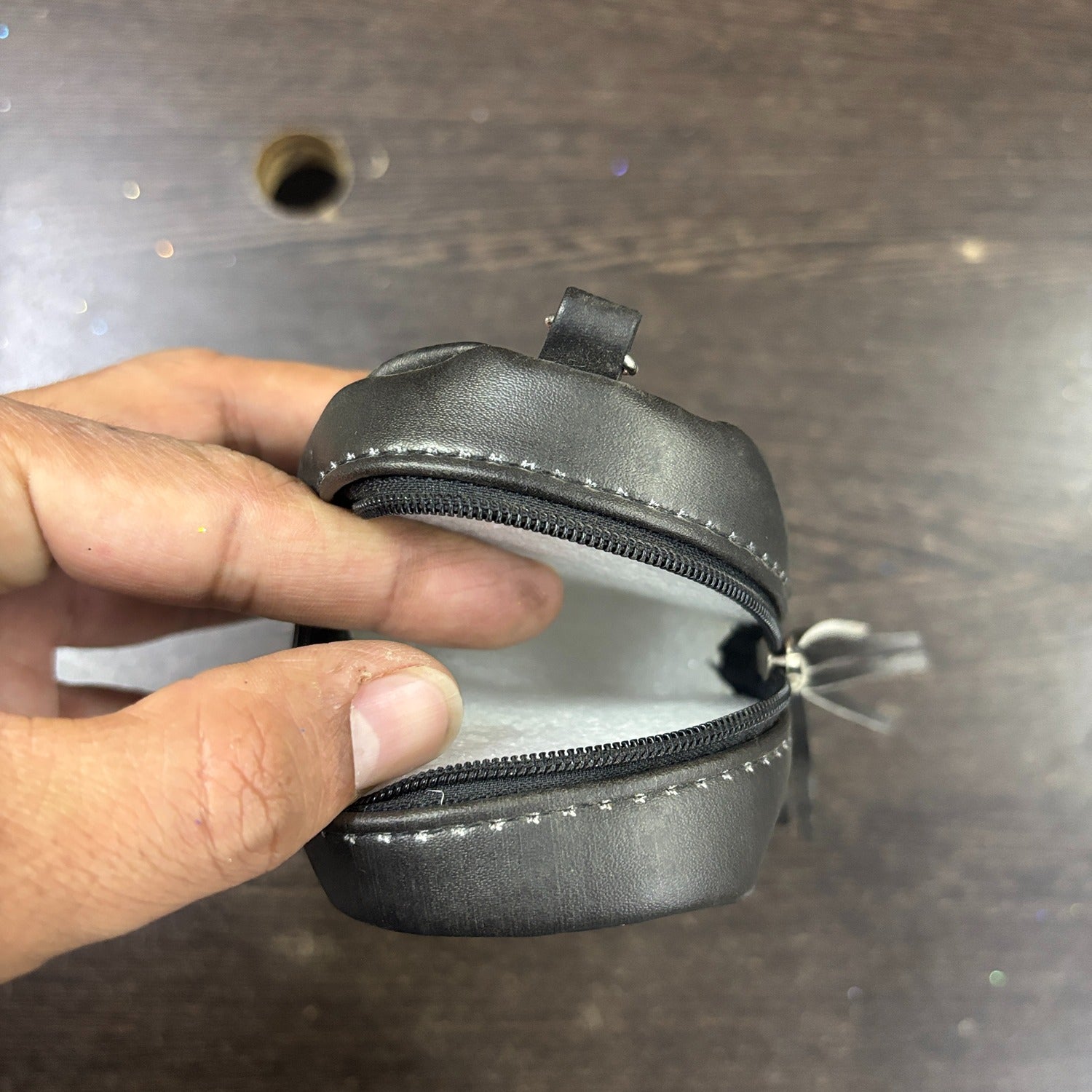 Mini Bag Keychain Zipper Pouch for Lipstick Coins Travel | Cute Mini Bag for Girls | Portable Small Coin Pouch Key Chain Wallet Holder for Daily Use - (Pack Of 1) - Apkamart