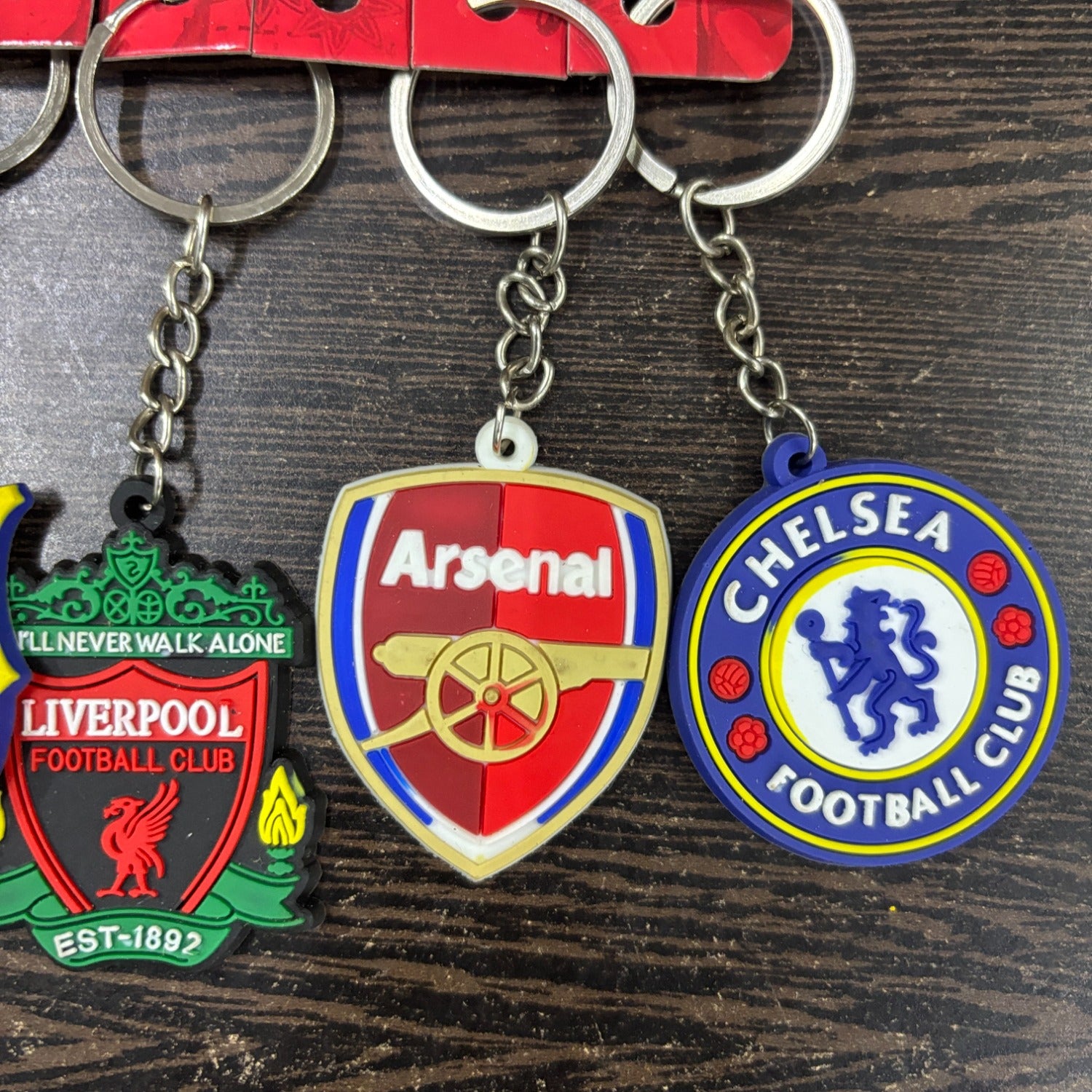 Football Club Keychain Key Ring for Fans | Football Team Key Chain | Club Football Key Chain Stylish Key Holder for Bag Bike Car Gift