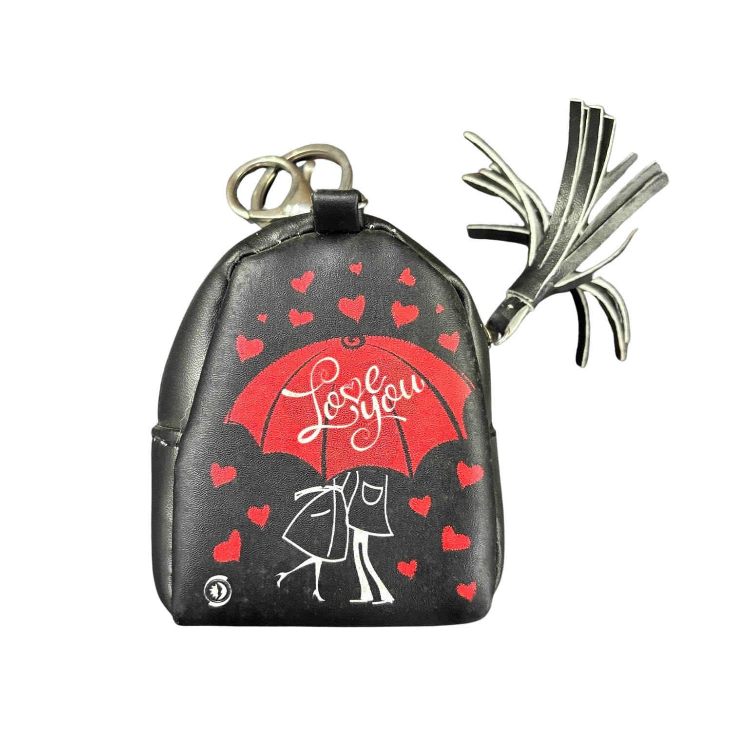 Mini Bag Keychain Zipper Pouch for Lipstick Coins Travel | Cute Mini Bag for Girls | Portable Small Coin Pouch Key Chain Wallet Holder for Daily Use - (Pack Of 1) - Apkamart