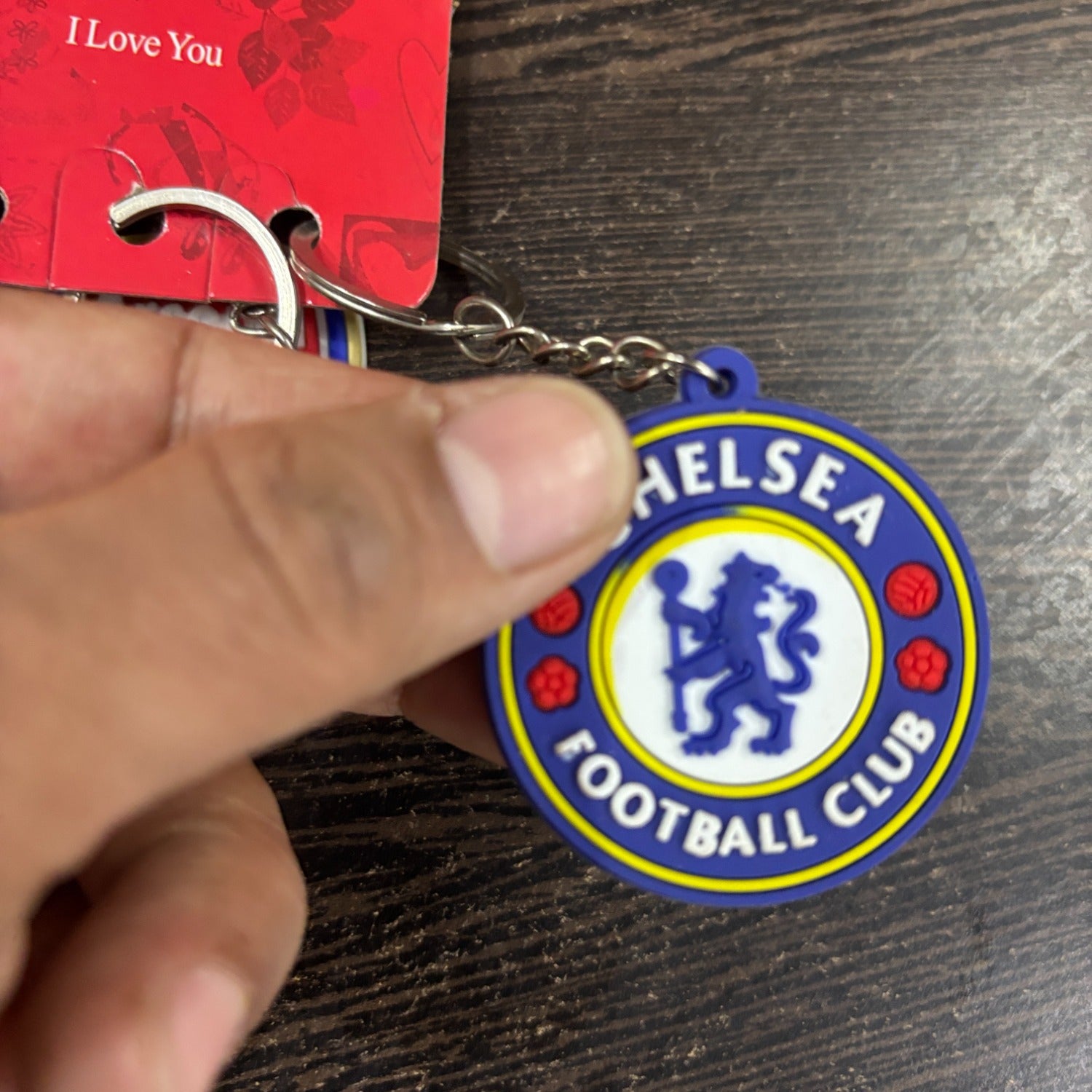 Football Club Keychain Key Ring for Fans | Football Team Key Chain | Club Football Key Chain Stylish Key Holder for Bag Bike Car Gift