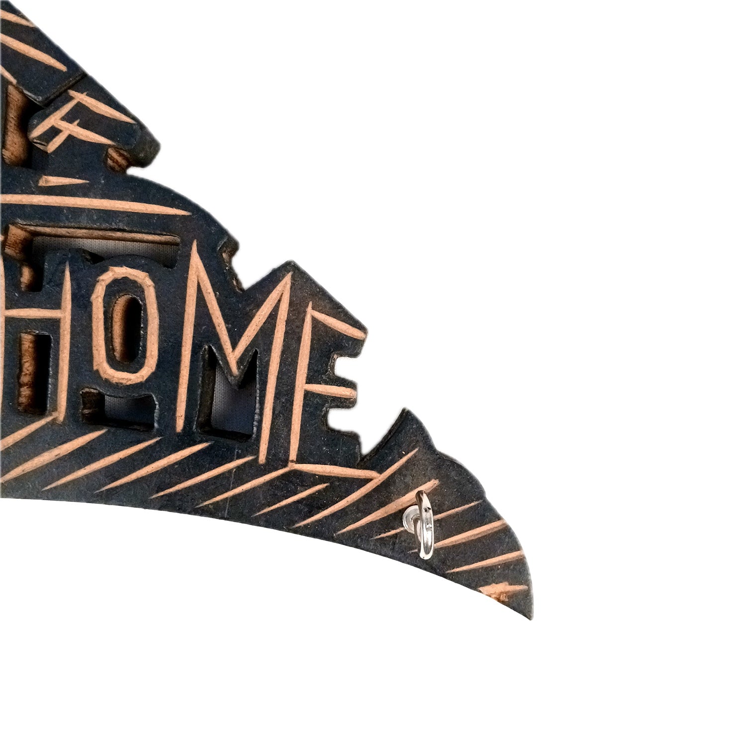 Key Hook Wall Decor | Key Holder Stand Sweet Home Design Combo| Key Hanger Organiser - For Home, Entrance, Office Decor & Gifts - 10 Inch (8 Hooks) (Pack Of 2) - Apkamart