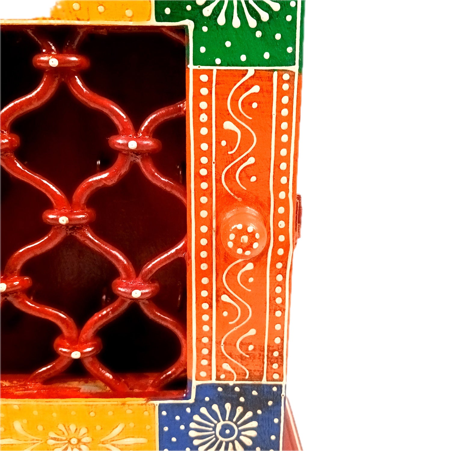 Key Holder Box | Wooden Wall Hanging Keys Box Cabinet Stand - For Home, Office & Entrance Decor - 10 inch (9 Hooks) - Apkamart