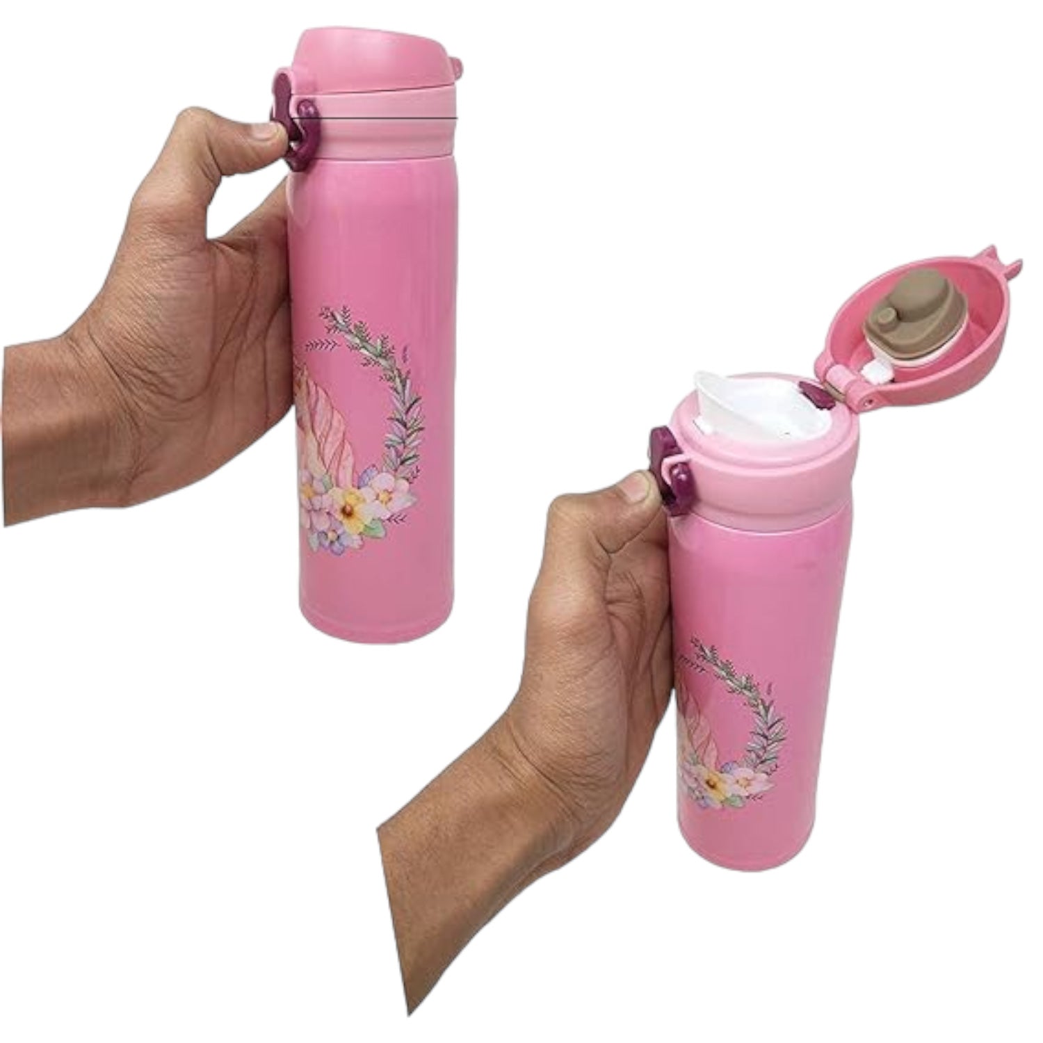 Stainless Steel Water Bottle - Unicorn Design | Flask Insulated Sipper Water Bottle for Girls & Boys - for Schools, Travel, Kids Birthday & Return Gifts- Apkamart #style_Pack of 1