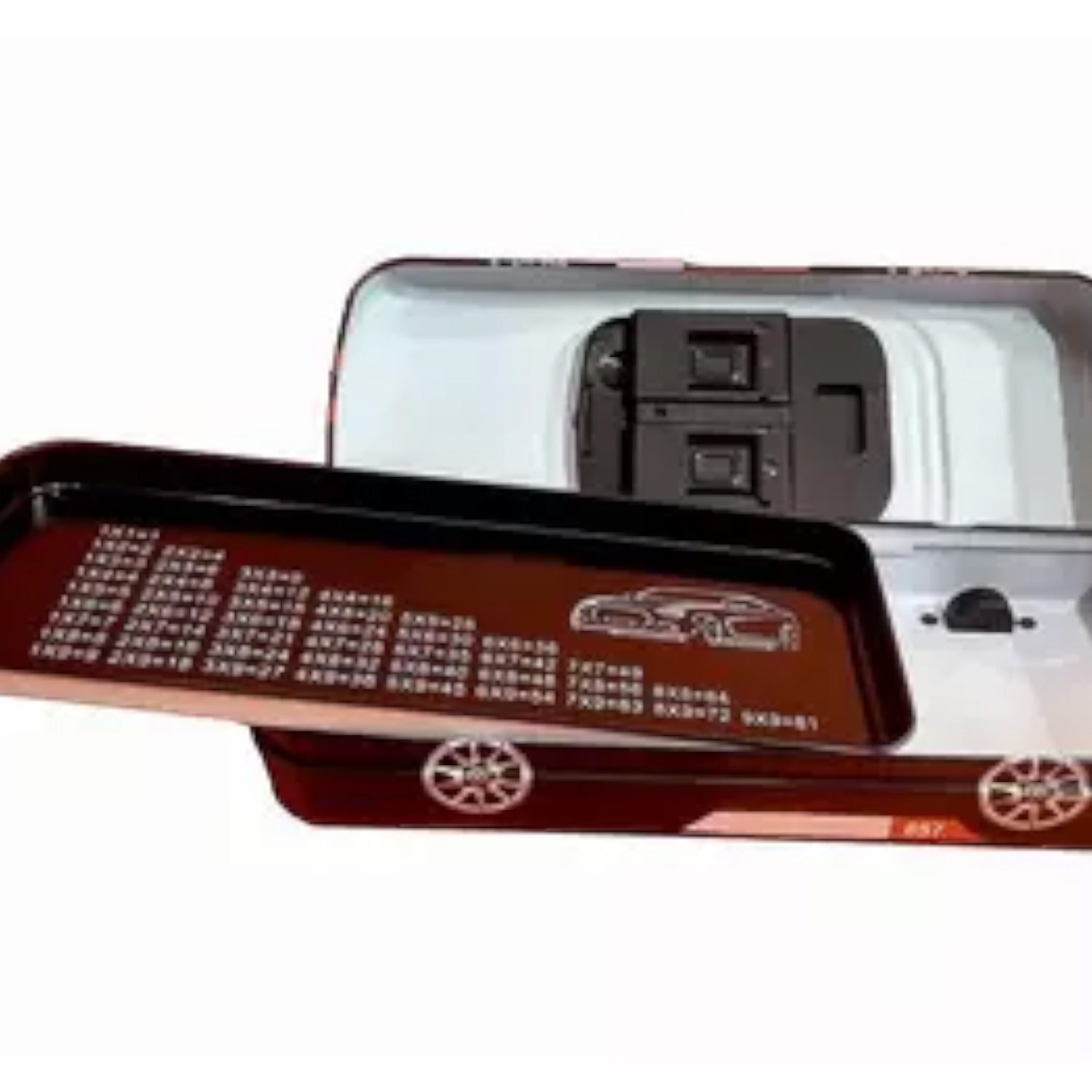 Pencil Box | Pen Pencil Case - Racing Car Design With Wheels - for Kids School Supplies & Birthday Return Gifts - Apkamart #style_pack of 1