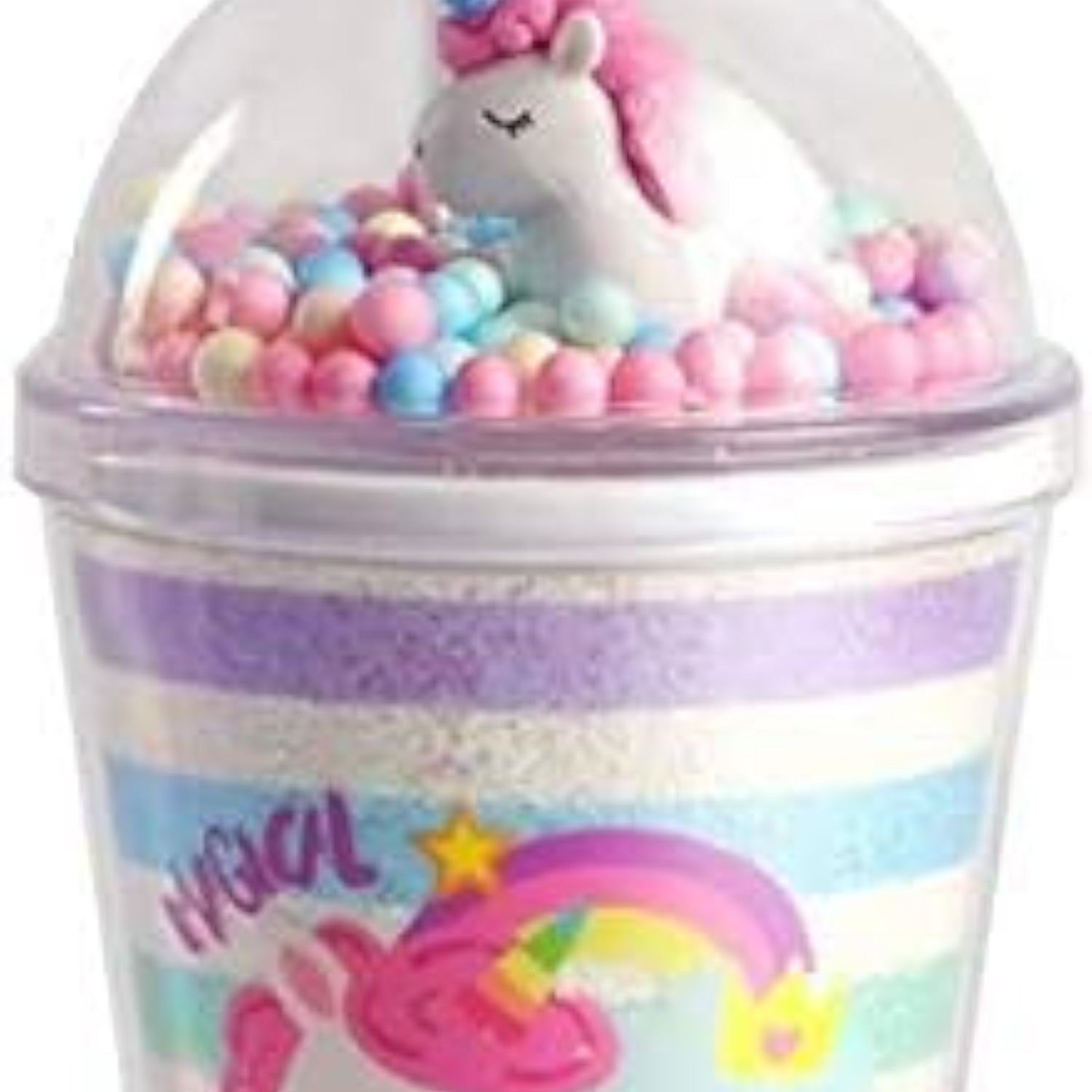 Unicorn Sipper Bottle With LED Glow Light | Tumbler with Straw & Lid - For Kids Birthday Gift & Return Gift - Apkamart #Style_pack of 3