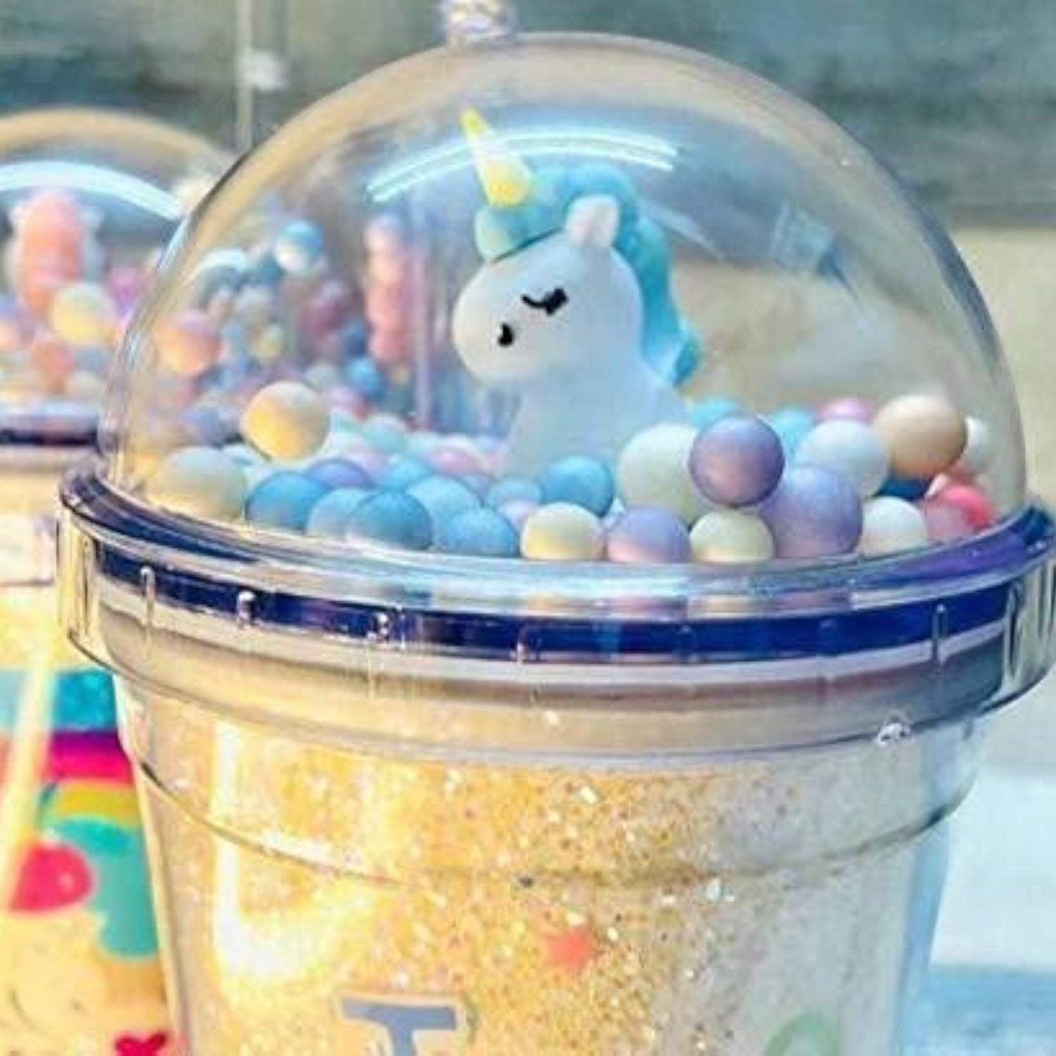 Unicorn Sipper Bottle With LED Glow Light | Tumbler with Straw & Lid - For Kids Birthday Gift & Return Gift - Apkamart #Style_pack of 3