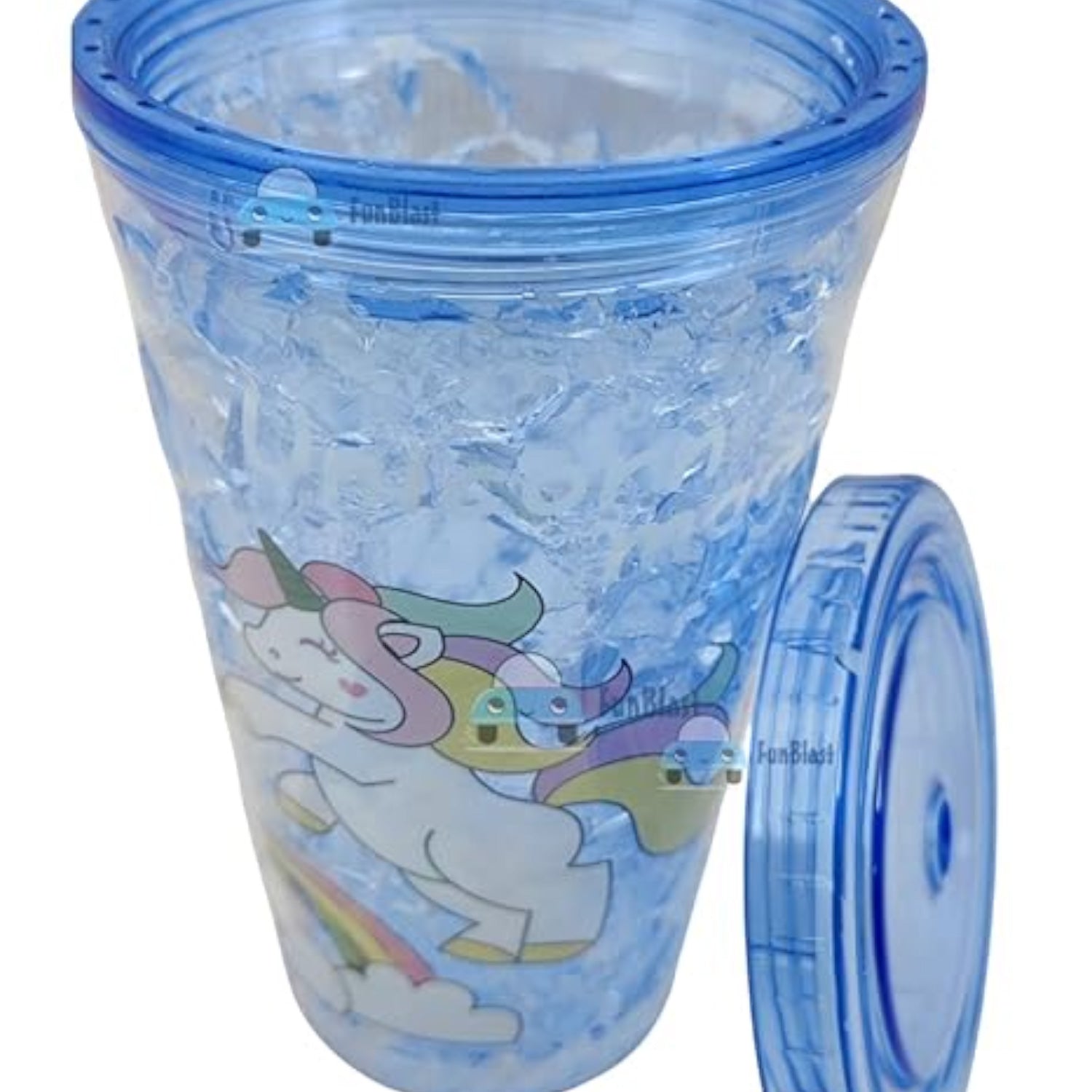 Unicorn Sipper Bottle with Straw & Lid | Kid's Tumbler | Mug For Water, Milk & Juice - For Kids Birthday Gift & Return Gift - Apkamart #Style_Pack of 1