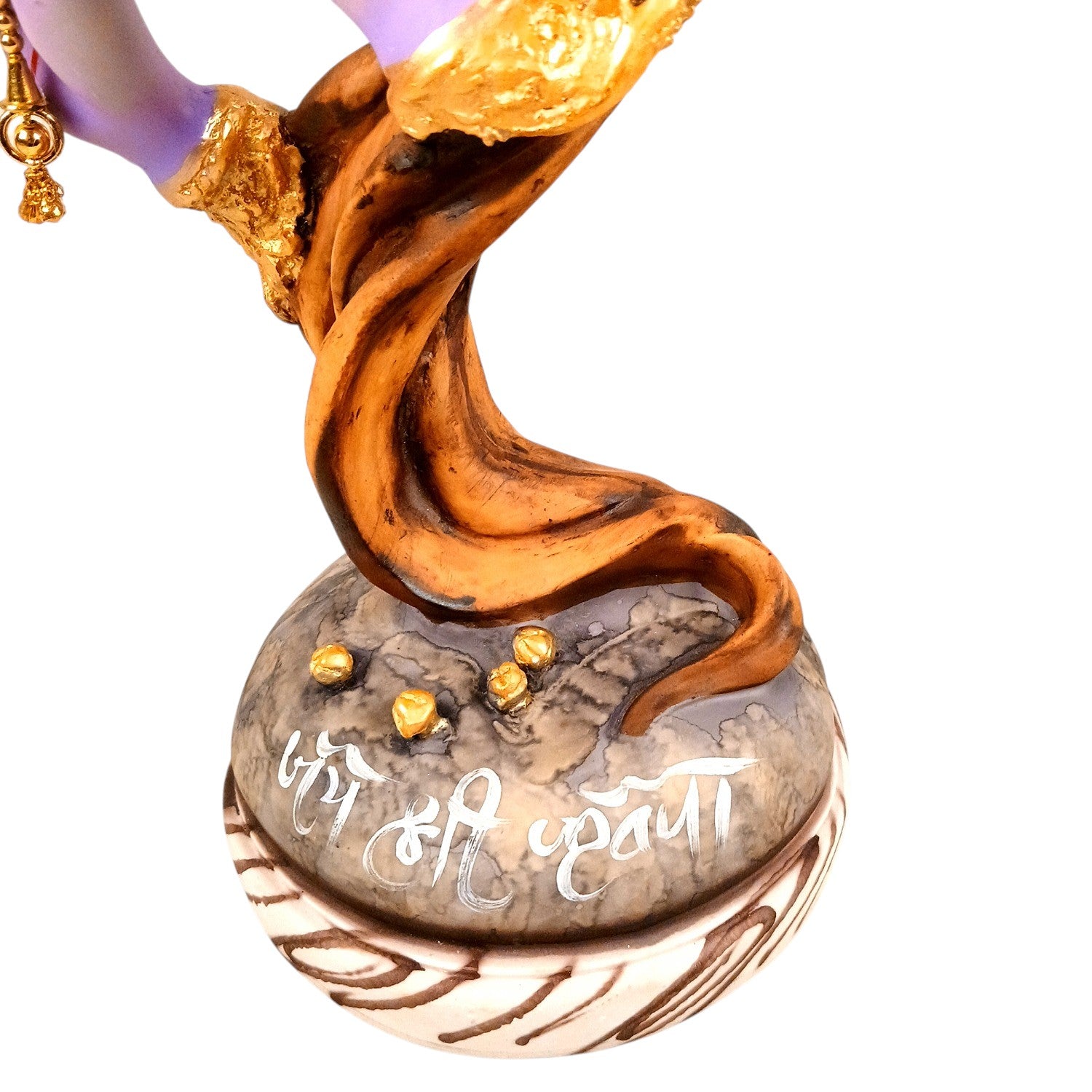 Shri Krishna Idol with Flute | Krishan Murti for Home Temple & Vastu | Religious Table Decor, Diwali & Janmashtami Gift - 22 Inch - Apkamart