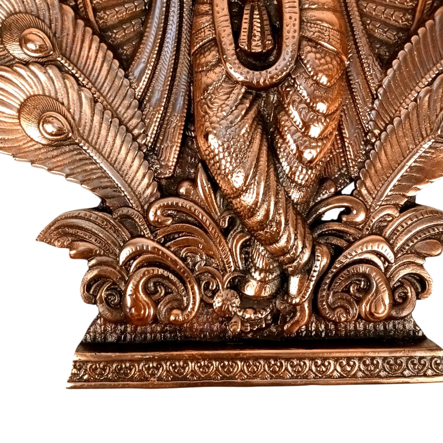 Krishan Wall Hanging Showpiece | Tabletop & Wall Decor | Spiritual Handicraft for Home, Bedroom, Living Room | Premium Gift for Birthday & Festive Occasions - 17 Inch - Apkamart