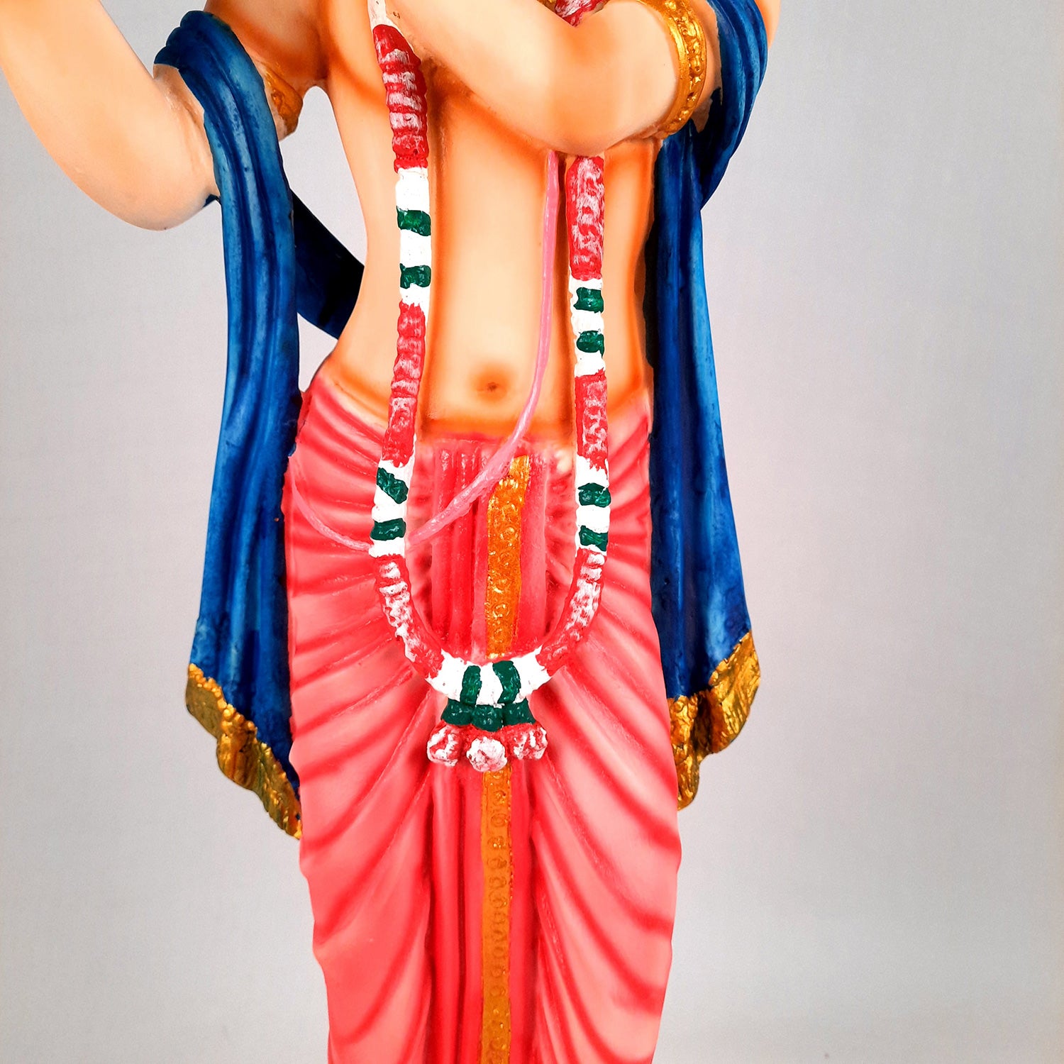 Krishna Idol Statue | Krishna Playing Bansuri Big Murti - for Home Decor, Living Room, Mandir, Temple, Pooja, Table, Office & Gifts - 30 Inch - apkamart