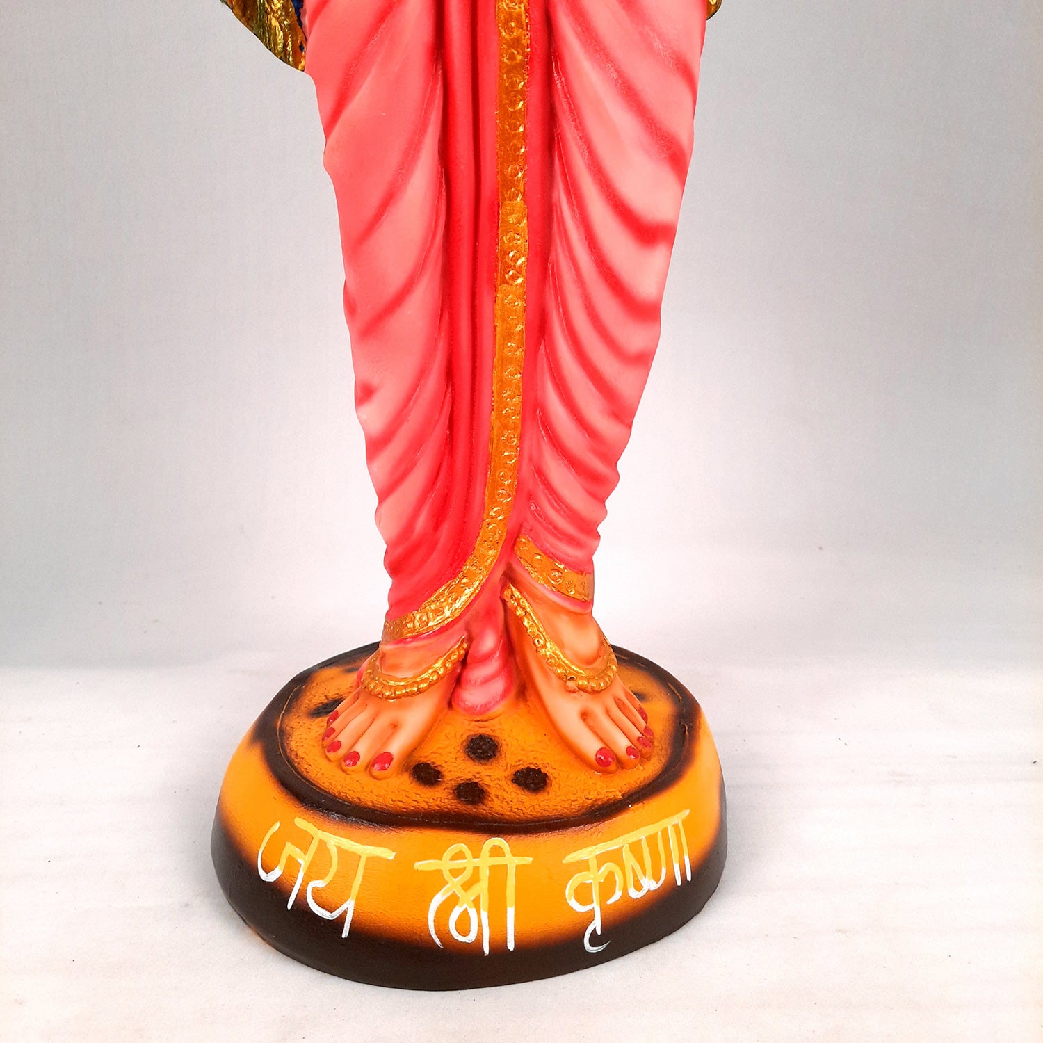 Krishna Idol Statue | Krishna Playing Bansuri Big Murti - for Home Decor, Living Room, Mandir, Temple, Pooja, Table, Office & Gifts - 30 Inch - apkamart
