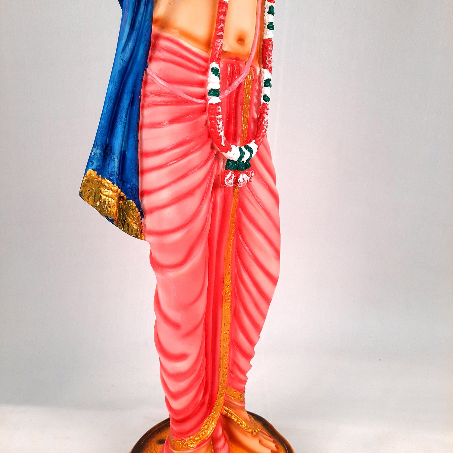 Krishna Idol Statue | Krishna Playing Bansuri Big Murti - for Home Decor, Living Room, Mandir, Temple, Pooja, Table, Office & Gifts - 30 Inch - apkamart