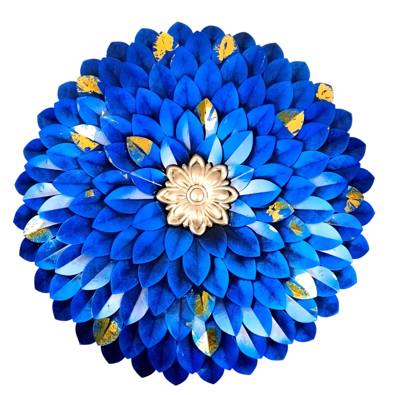 Flower Wall Hanging LED Lights for Home Decor | Decorative Wall Art Showpiece for Living Room, Bedroom & Office | Traditional & Modern Home Decoration - 26 Inch - Apkamart #Style_Design 1