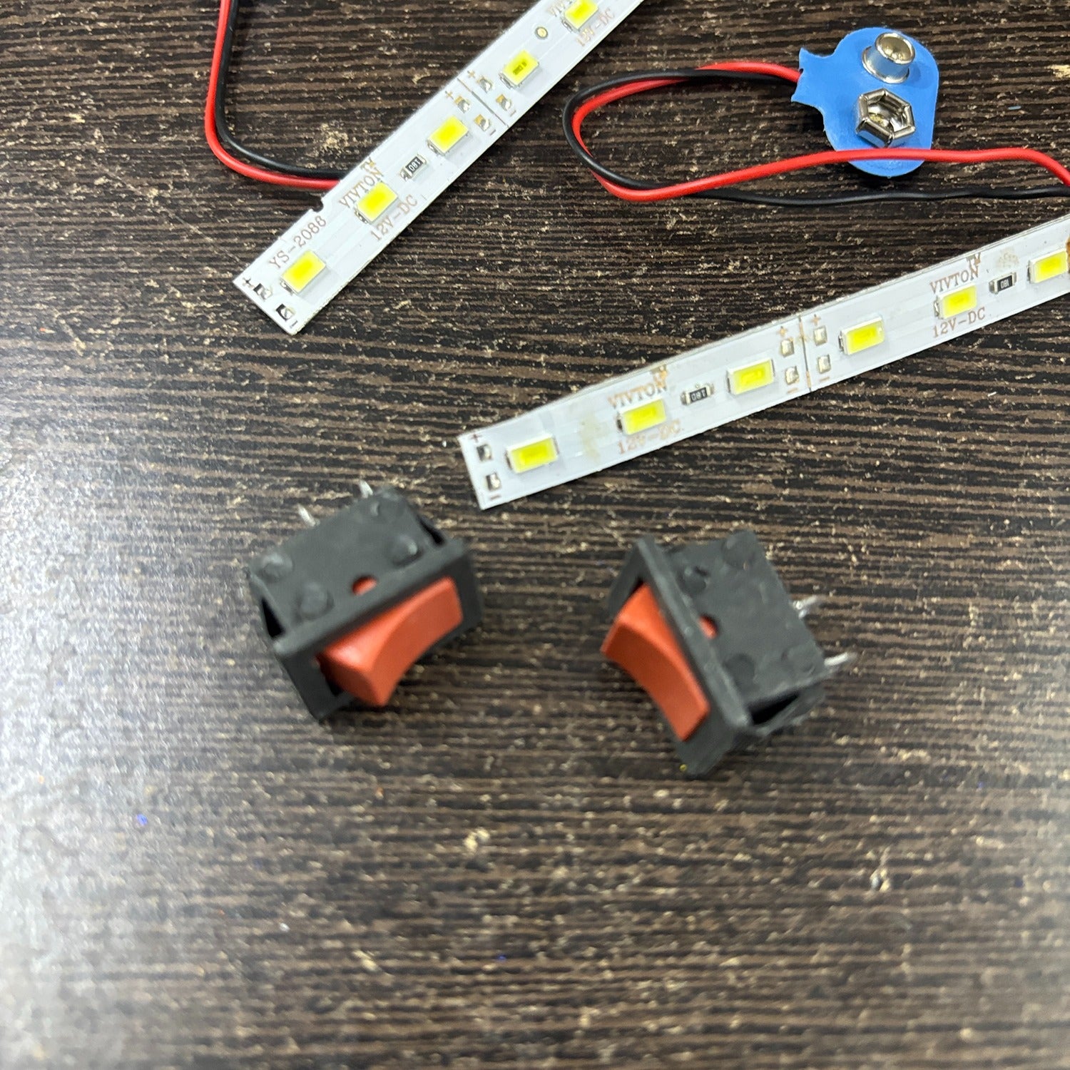 LED Light Connector for Kids Art & Craft | DIY LED Connecting Lights for School Projects, Science Experiments, STEM Learning & Creative Decoration - (Pack Of 12) - Apkamart