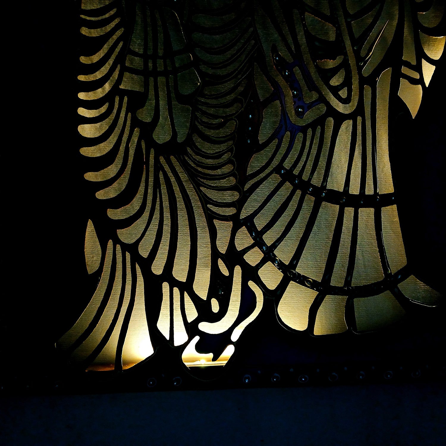 Radha Krishna Wall Hanging with LED Light | Decorative Backlit Metal Wall Decor - For Home, Office, Living Room Wall Decor & Gifts - 30 Inch - Apkamart