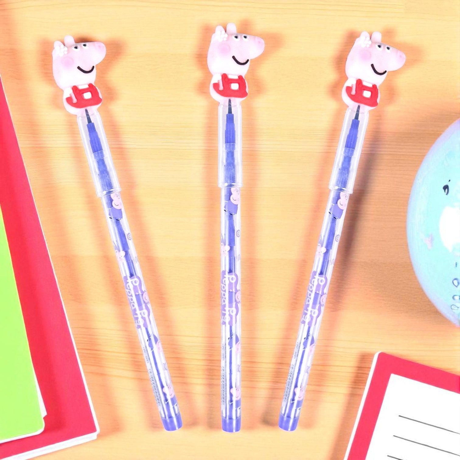 Lead Pencil for Kids | Multicolor Cartoon Pig | Drawing, Sketching & Return Gifts-Pack of 2 - Apkamart #Style_Pack Of 12