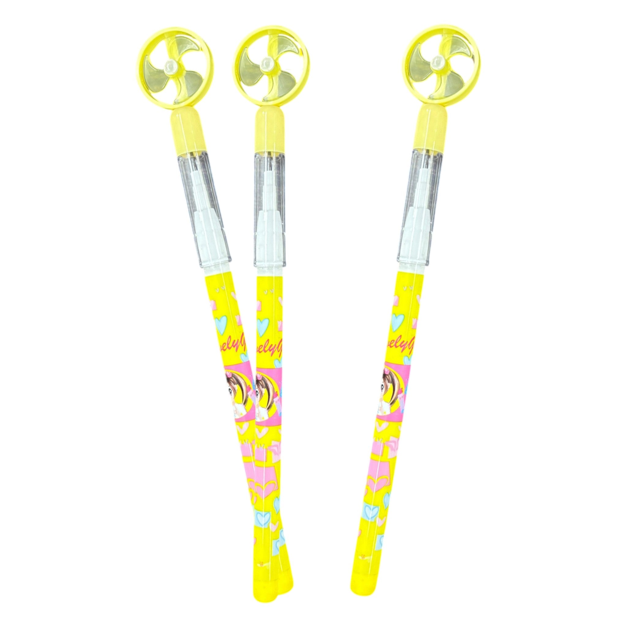 Lead Pencil for Kids – Multicolor Playing Fan Design | Smooth Writing Pencils for School, Drawing & Gifting- Pack of 2 - Apkamart #Style_Pack Of 3