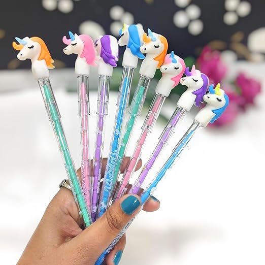 Lead Pencil |Cartoon Character Mechanical Pencils - for Students, Kids, Girls, Boys, School, Birthday Gift & Return Gifts (Pack of 2) - Apkamart #Style_Pack Of 8