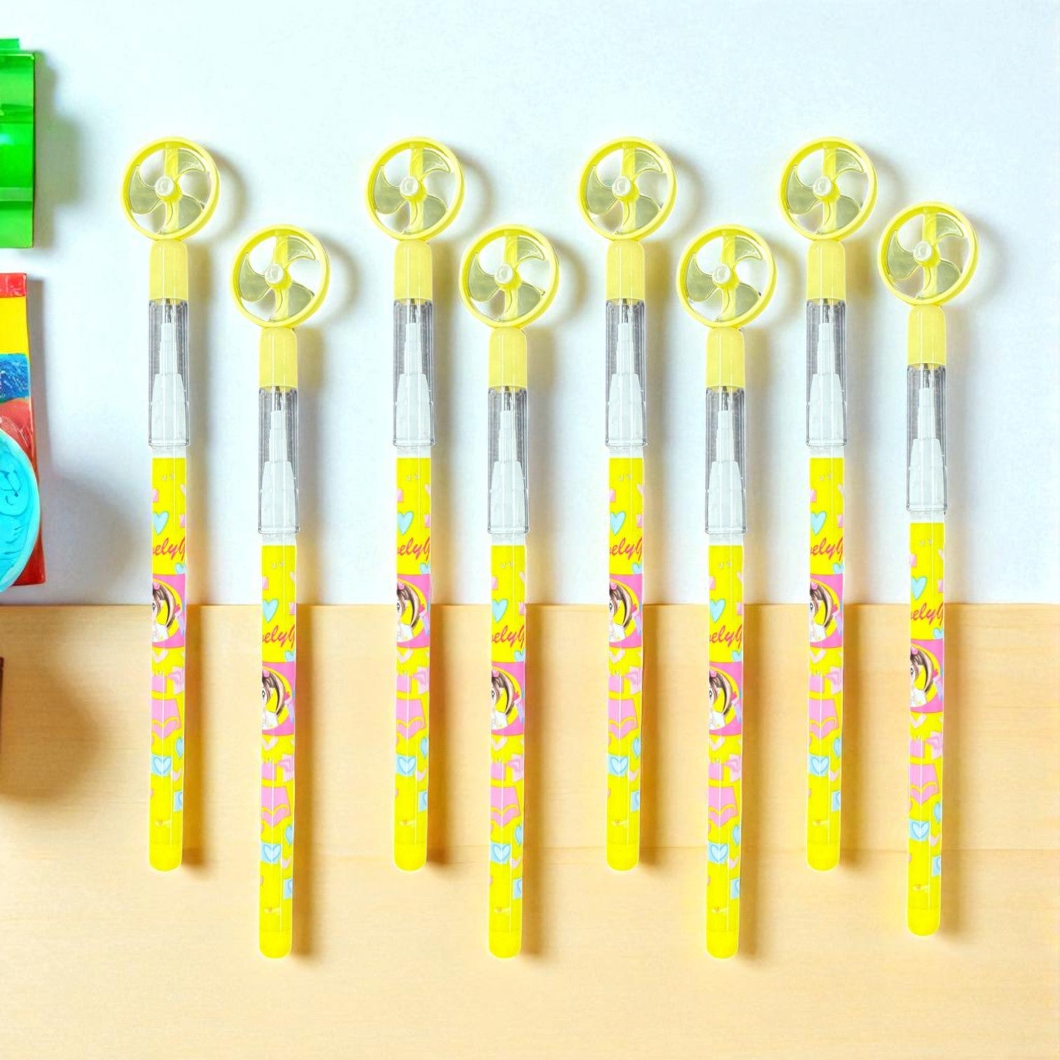 Lead Pencil for Kids – Multicolor Playing Fan Design | Smooth Writing Pencils for School, Drawing & Gifting- Pack of 2 - Apkamart #Style_Pack Of 8