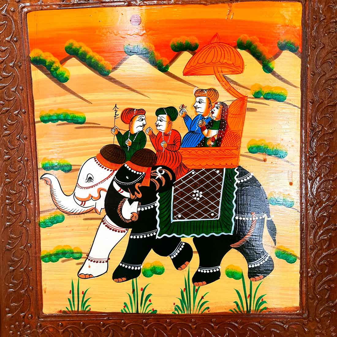 Wooden Chair Set of 2 - For Outdoor | Indoor | Balcony | Garden - 36 Inch - Apkamart