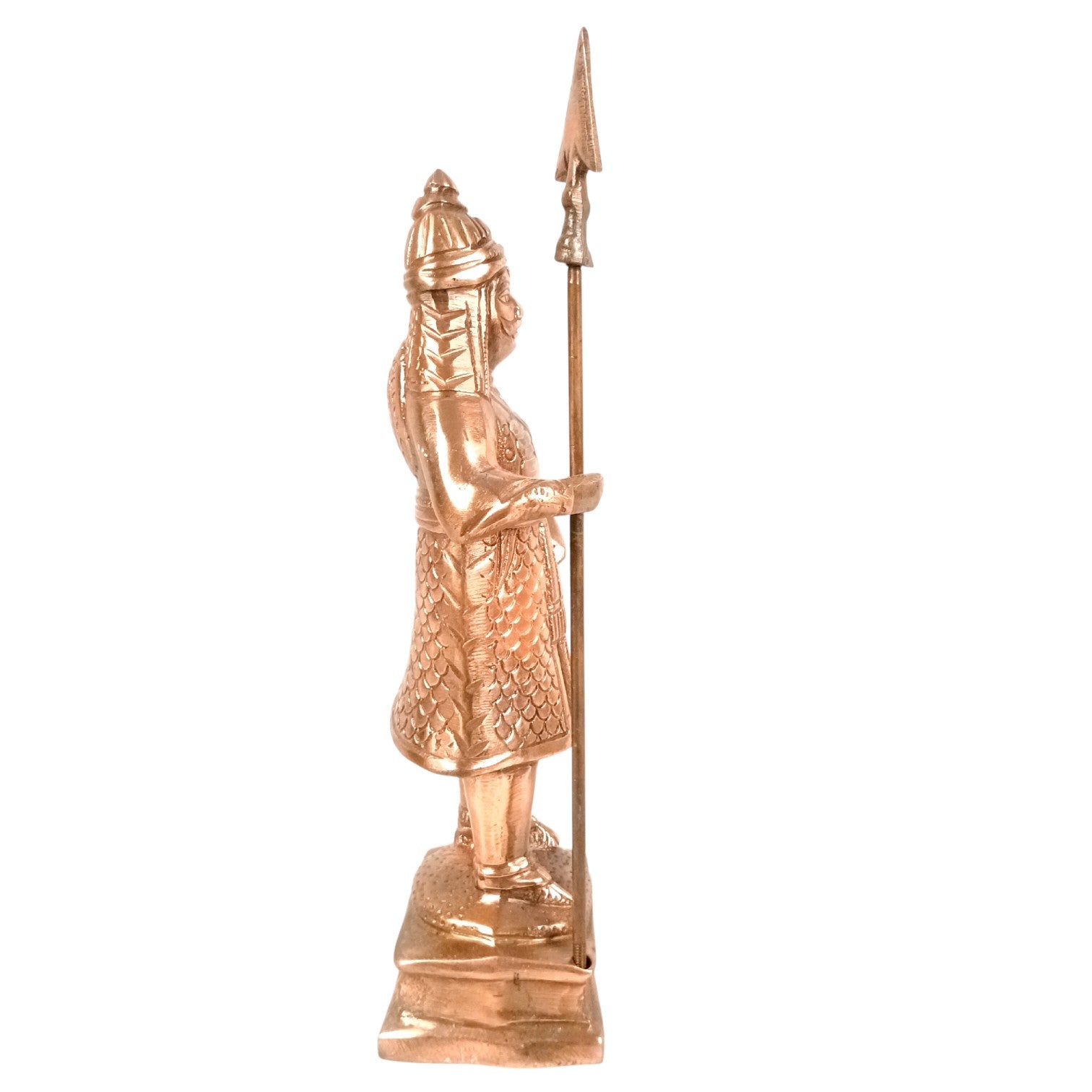 Maharana Pratap Standing Statue Idol | Warrior Showpiece with Sword & Weapon for Home & Office Decor | Alloy Historical Figurine - 12 Inch - Apkamart