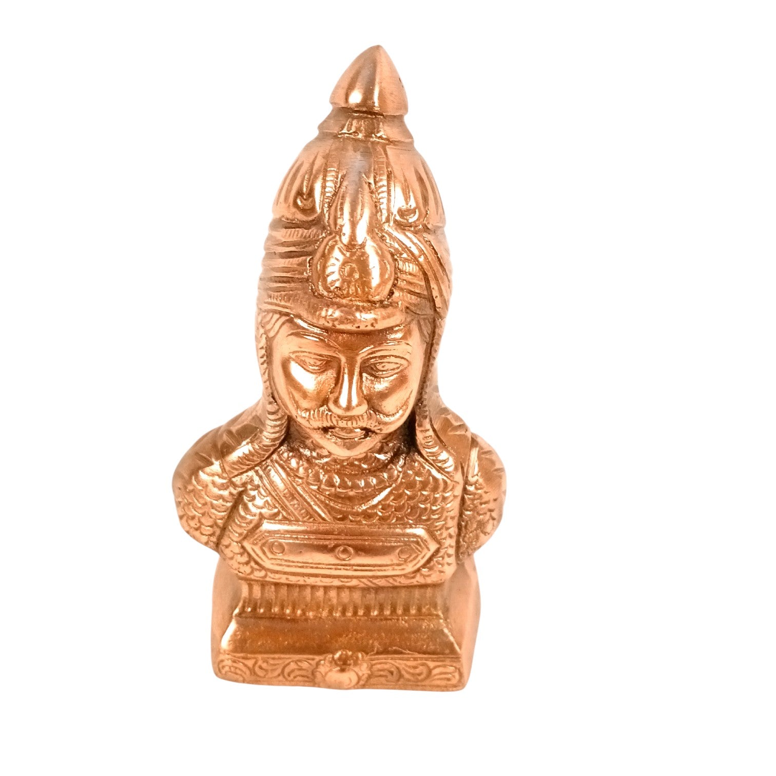 Maharana Pratap Statue | Human Figurine Warrior Idol for Living Room & Home Decor | Historical Showpiece for Office & Gifting - 7 Inch - Apkamart
