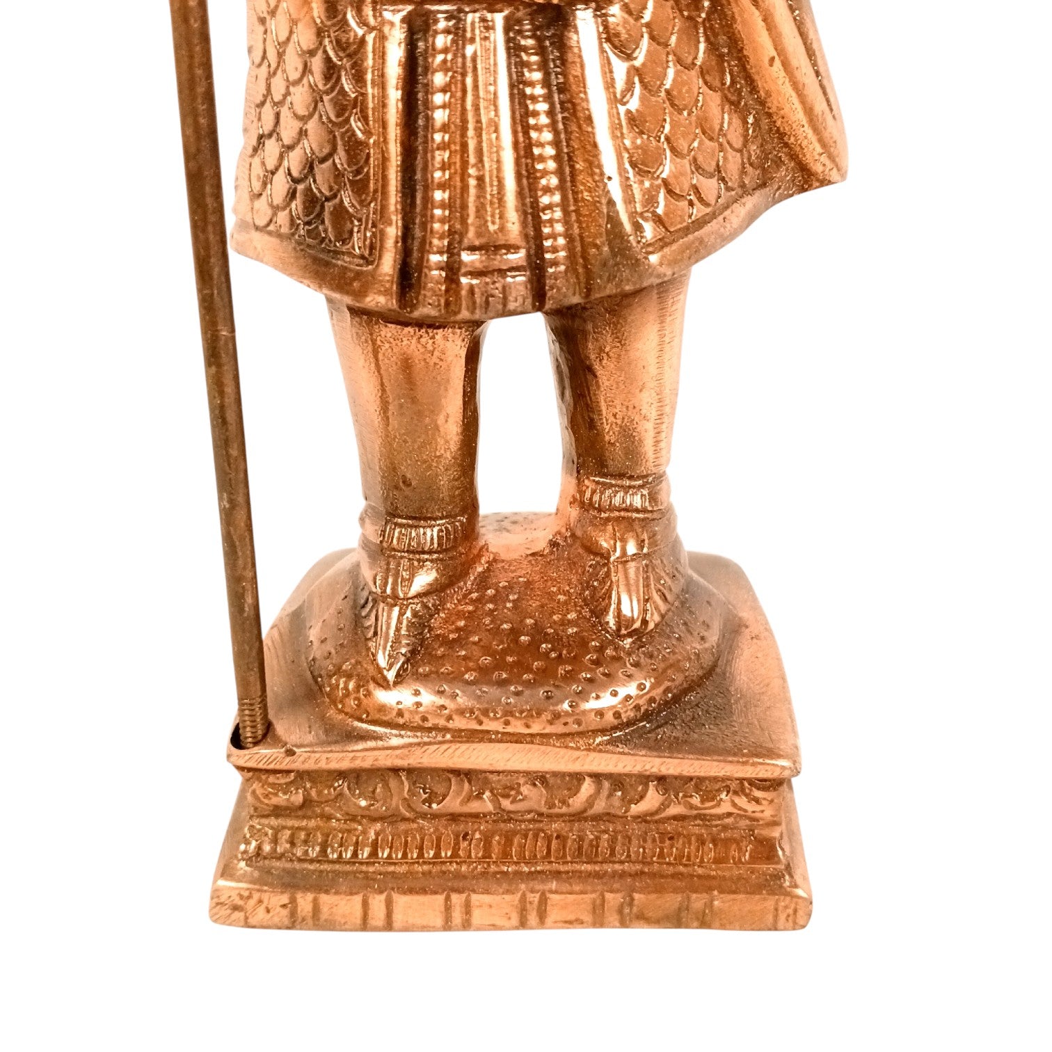 Maharana Pratap Standing Statue Idol | Warrior Showpiece with Sword & Weapon for Home & Office Decor | Alloy Historical Figurine - 12 Inch - Apkamart