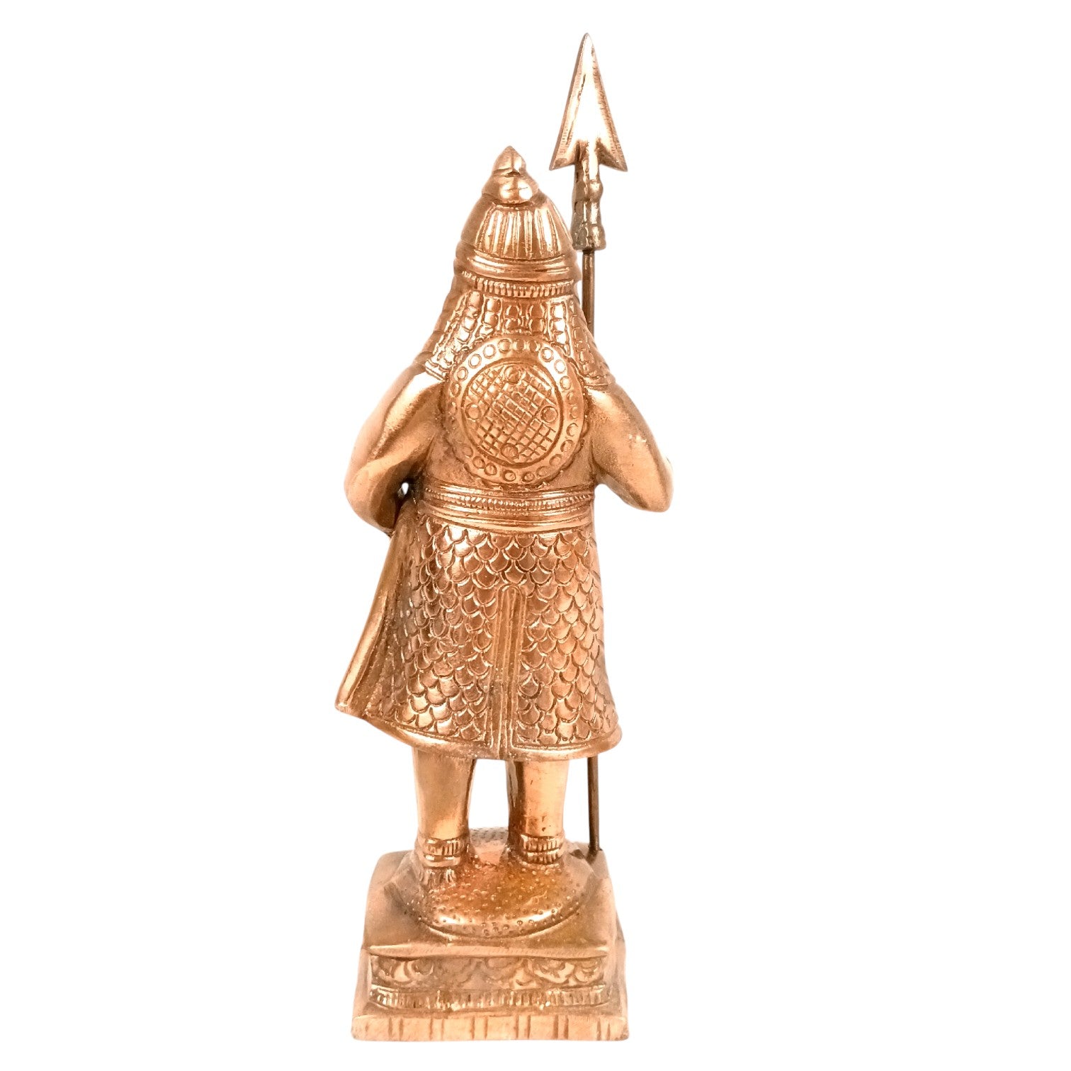 Maharana Pratap Standing Statue Idol | Warrior Showpiece with Sword & Weapon for Home & Office Decor | Alloy Historical Figurine - 12 Inch - Apkamart