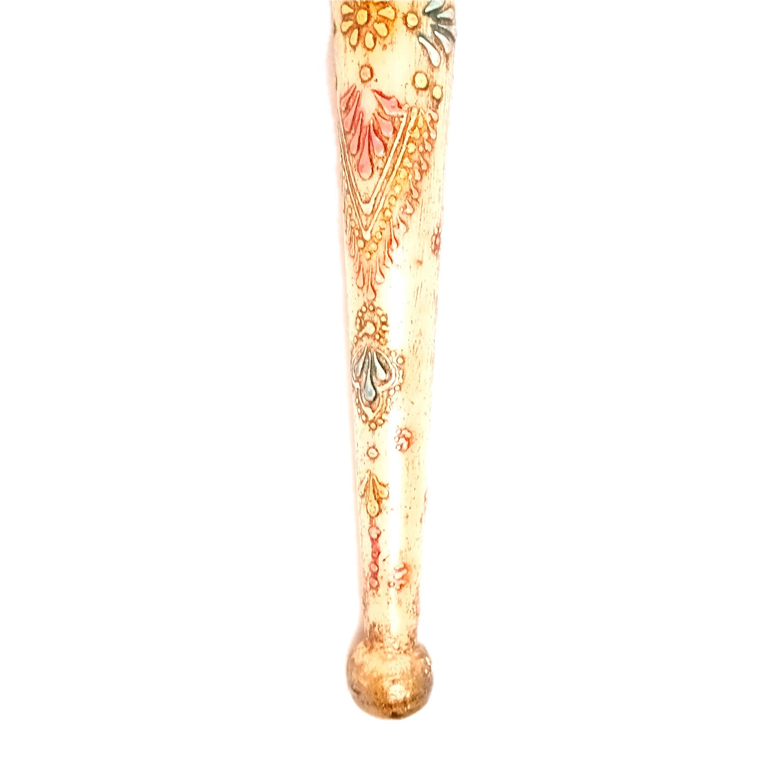 Mashal Tea Light Candle Holder Stand | Mashaal Olympic Iron Torch With Antique Finish - For Home & Rustic Wall Decor, Living Room - 25 Inch - Apkamart