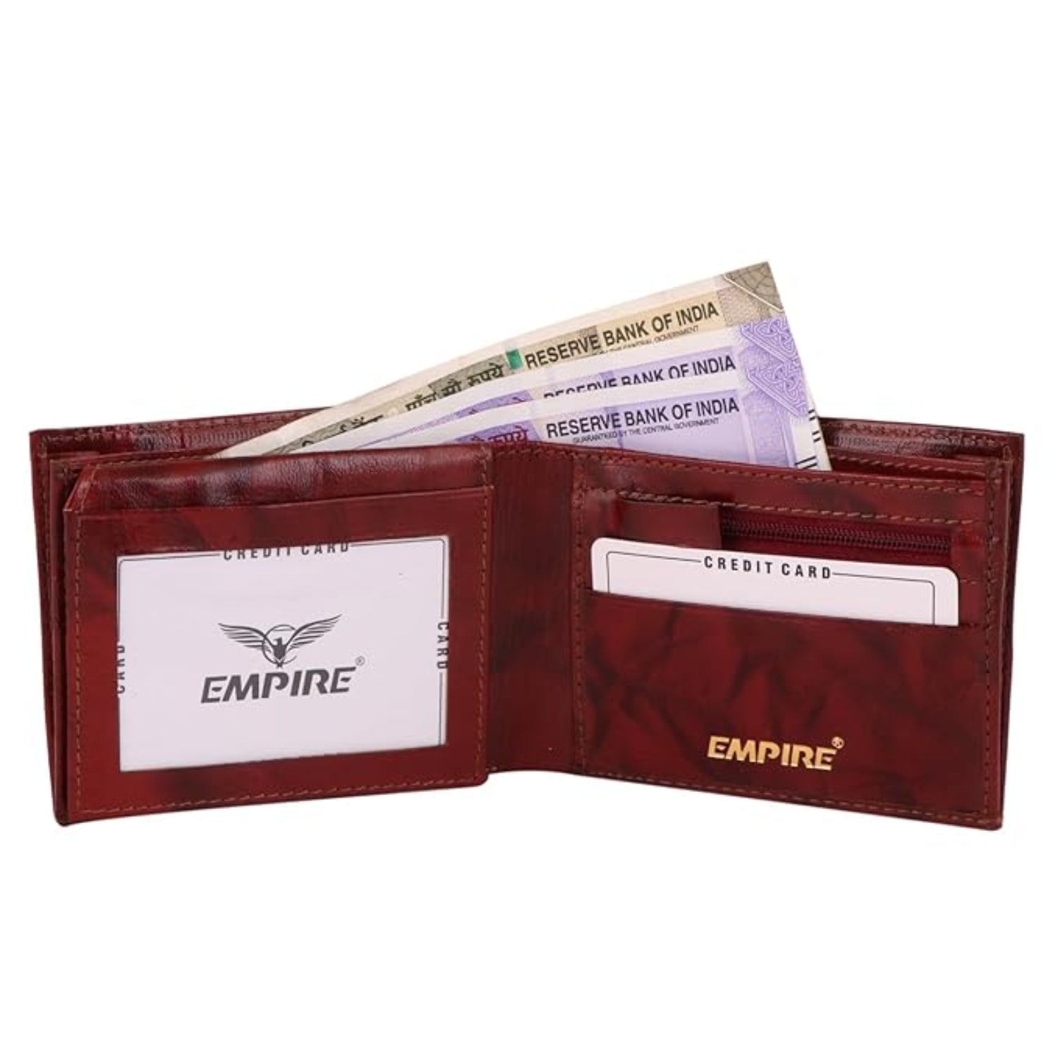 Leather Wallet for Men | Premium Mens Wallet | Classic Men Wallet Purse with Multiple Card Slots | Slim & Durable Wallets for Men Daily Use - Apkamart #Style_Design 1