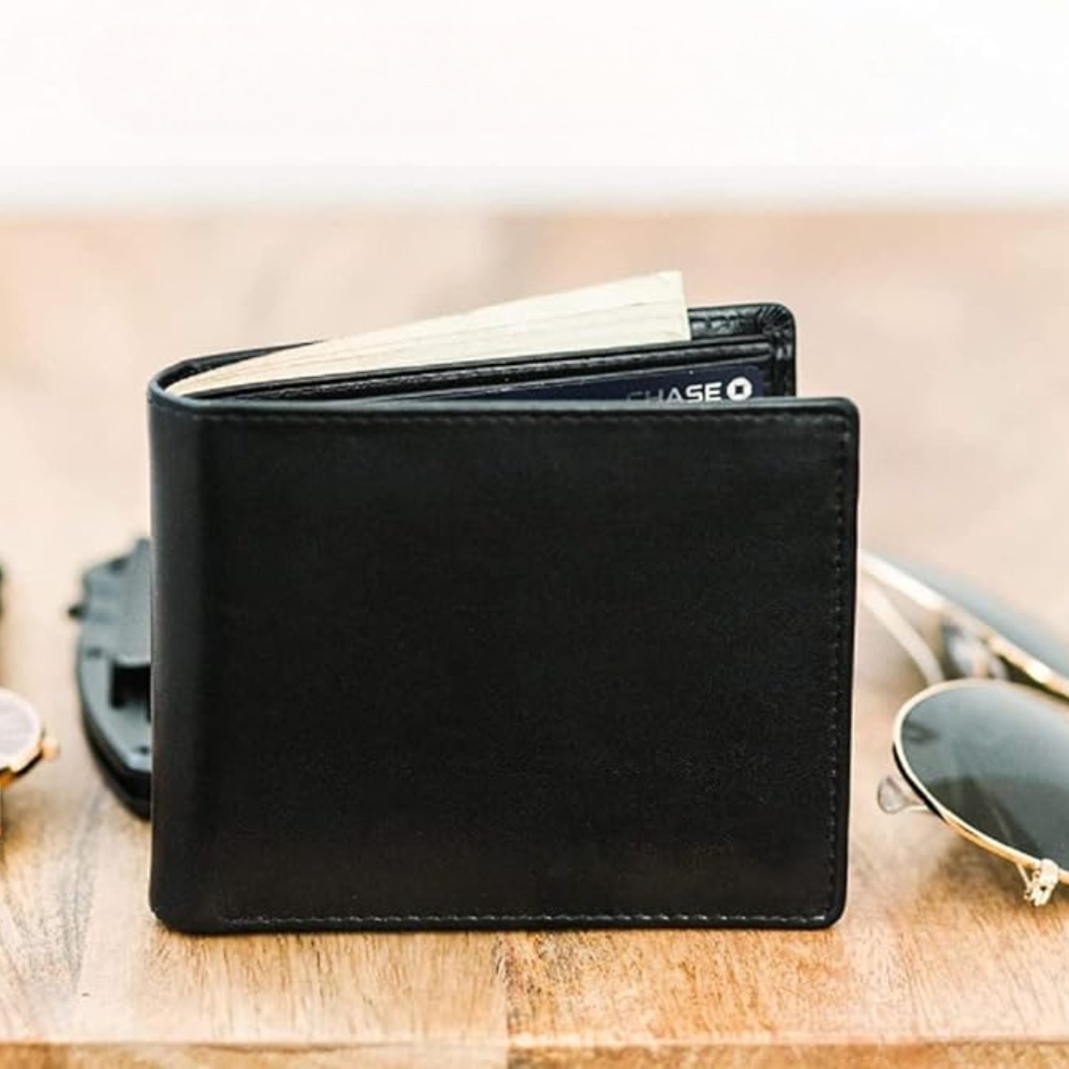 Leather Wallet for Men | Premium Mens Wallet | Classic Men Wallet Purse with Multiple Card Slots | Slim & Durable Wallets for Men Daily Use - Apkamart #Style_Design 2