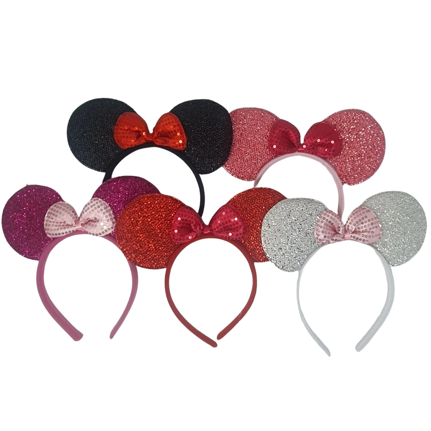 Minnie Mouse Hairband for Girls Cute Cartoon Bow Hairband for Kids Soft Comfortable Hairband for Birthday Party Daily Wear School Functions