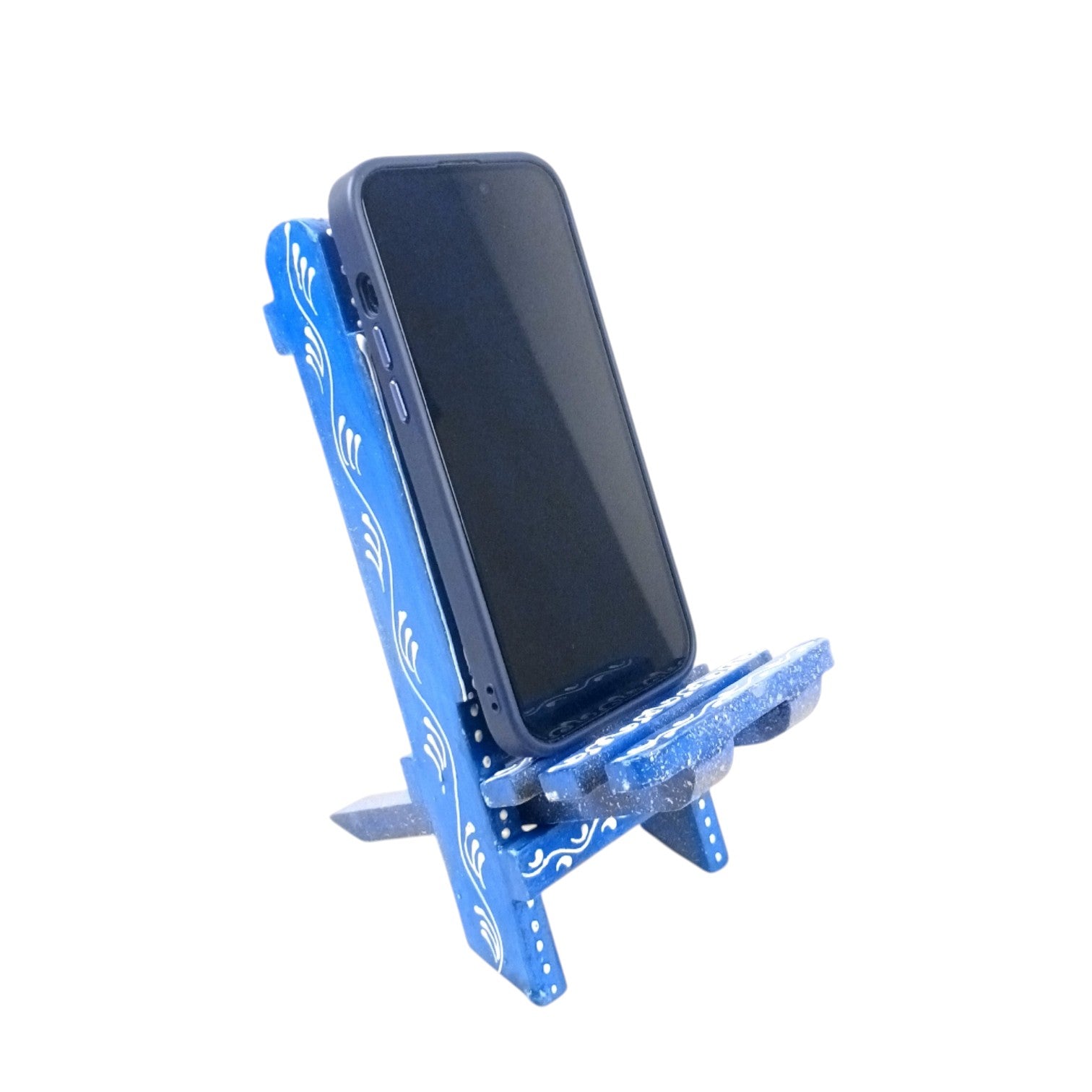 Mobile Holder Folding Mini Chair Showpiece For Desk & Decor - 9 Inch - Apkamart