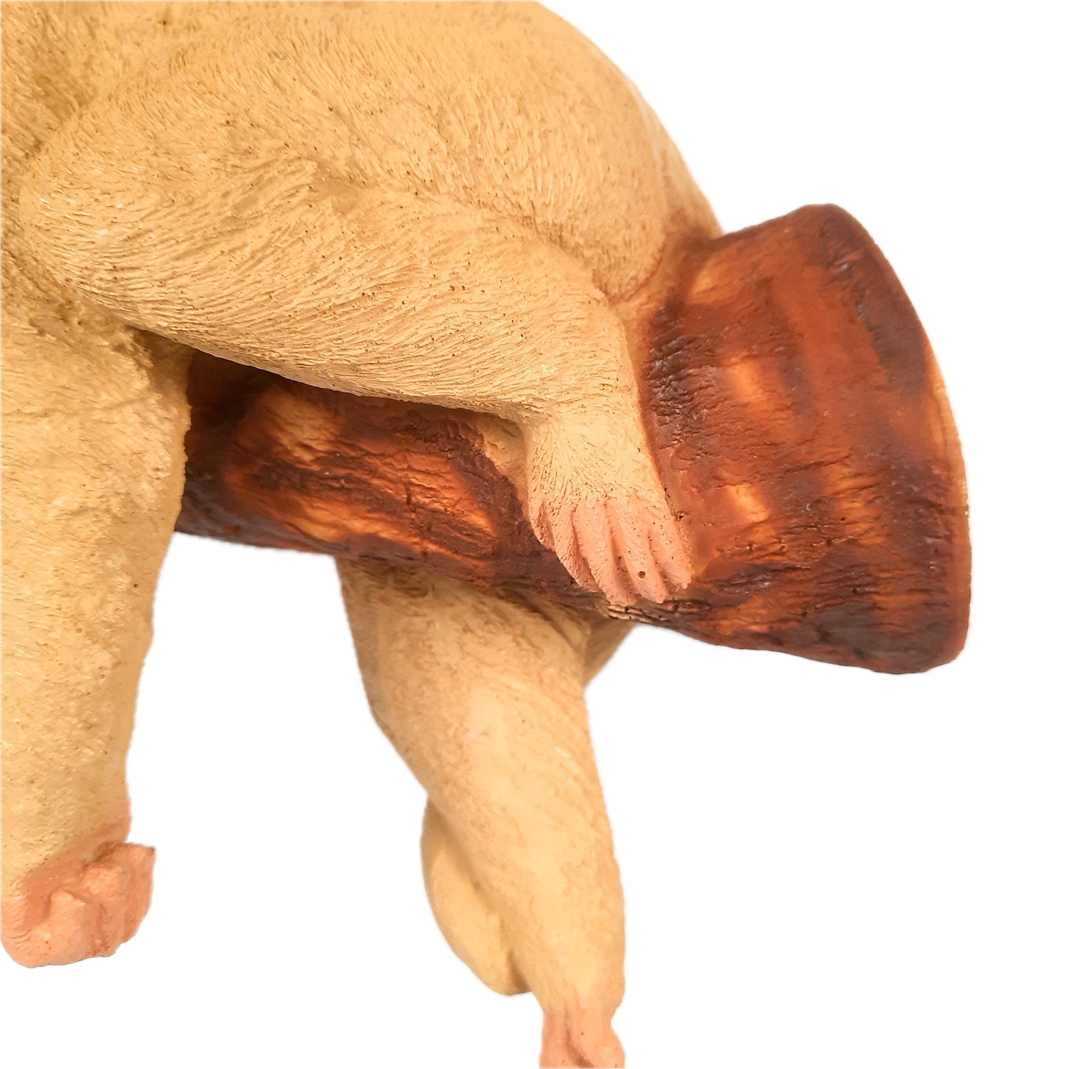 Monkey Hanging on Tree Branch Statue Wall Hanging | Animal Showpiece - For Garden Decor, Home, Living Room, Kids Room & Gifts - 12 Inch - Apkamart