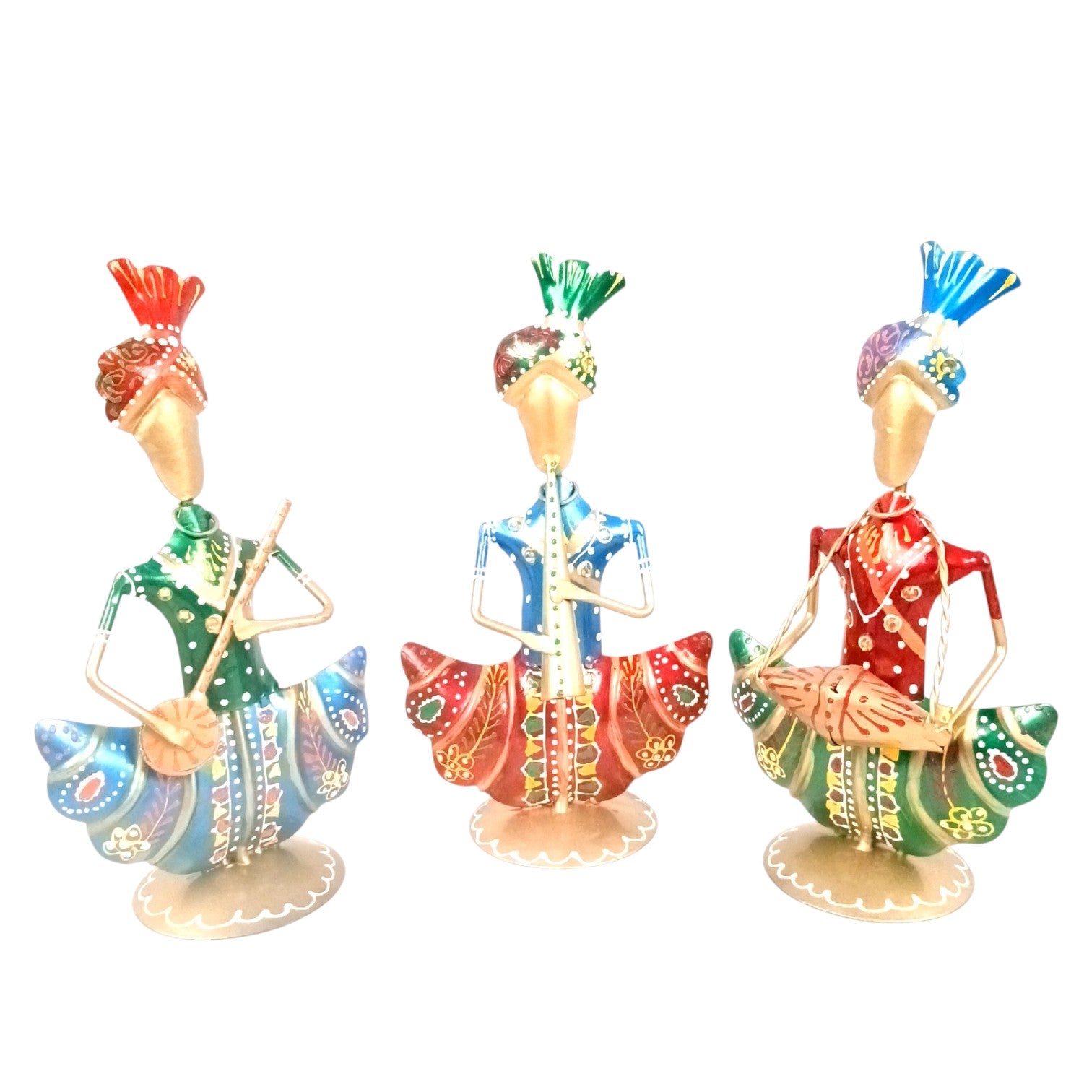 Rajasthani Musician Showpiece Figurine (Set of 3) – 9 Inch
