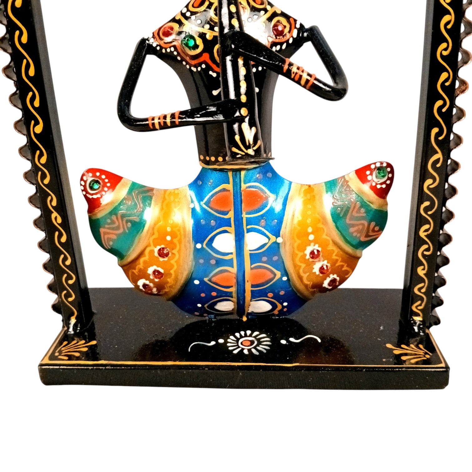 Musician Showpiece Set | Artistic Musician Figurines for Home Decor, Living Room, Table, Shelf & Office | Decorative Statue Set for Gifting - 10 Inch (Set Of 3) - Apkamart